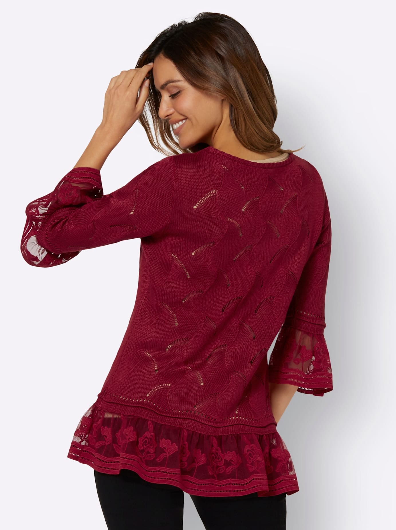 Lady Ajourpullover »Pullover«