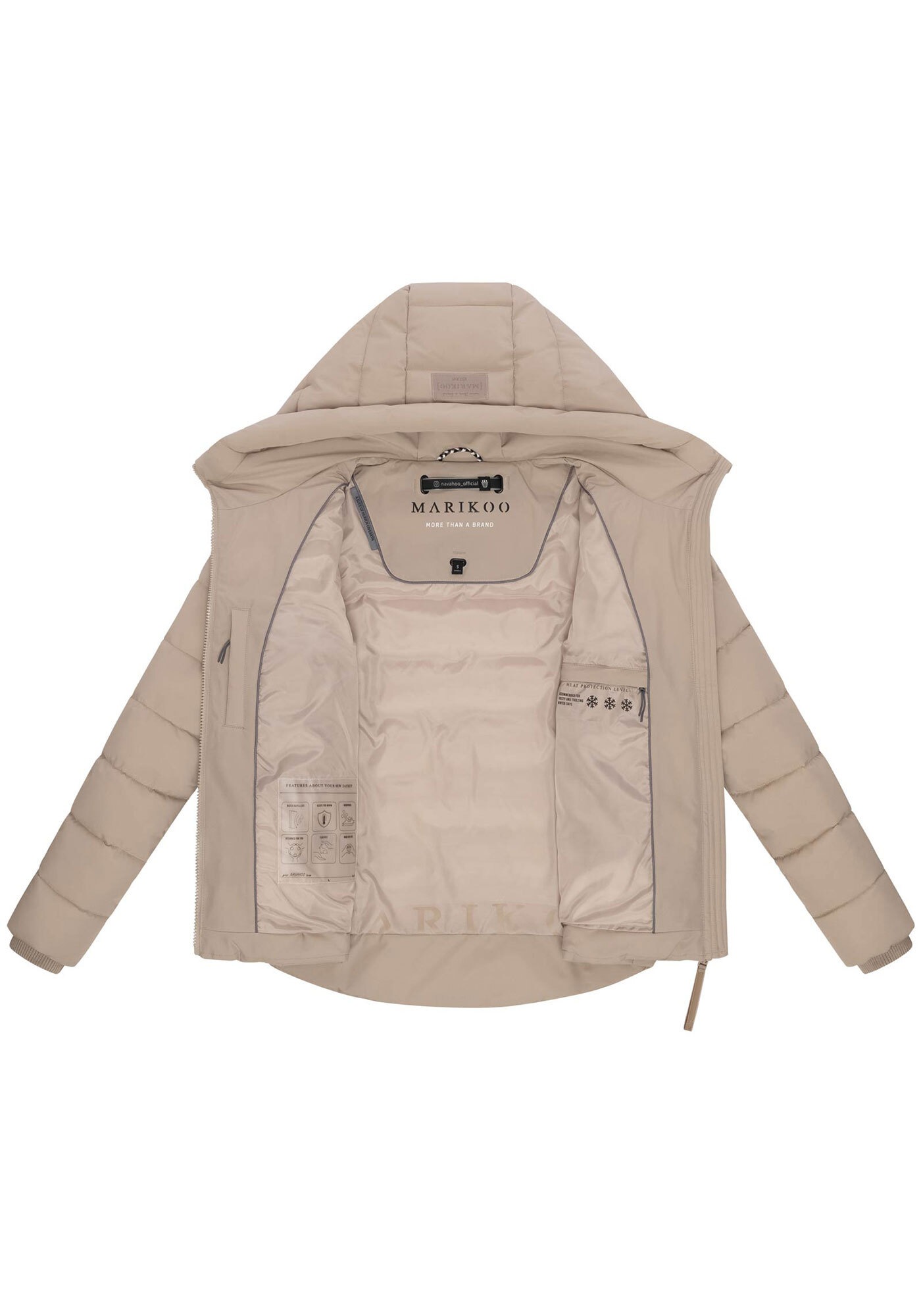 Marikoo Winterjacke »Marikoo Tayenaa Damen Herbst Winter Steppjacke N098«