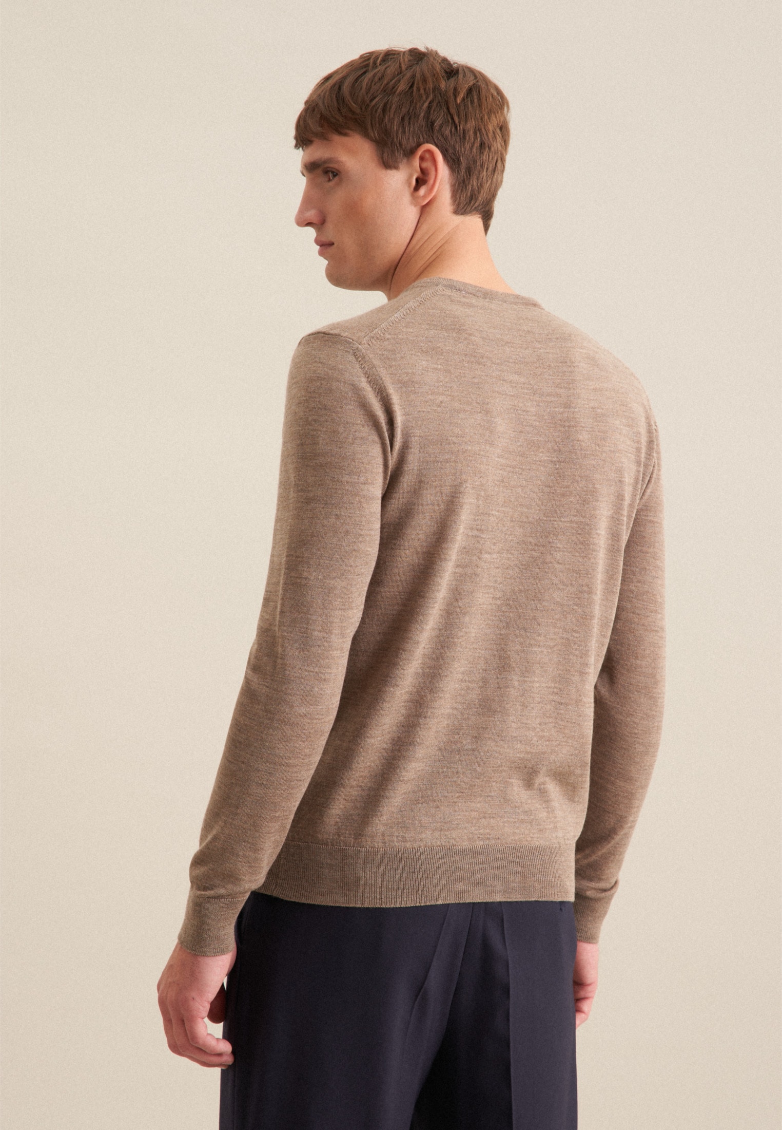 seidensticker Pullunder »Schwarze Rose«, V-Neck Uni