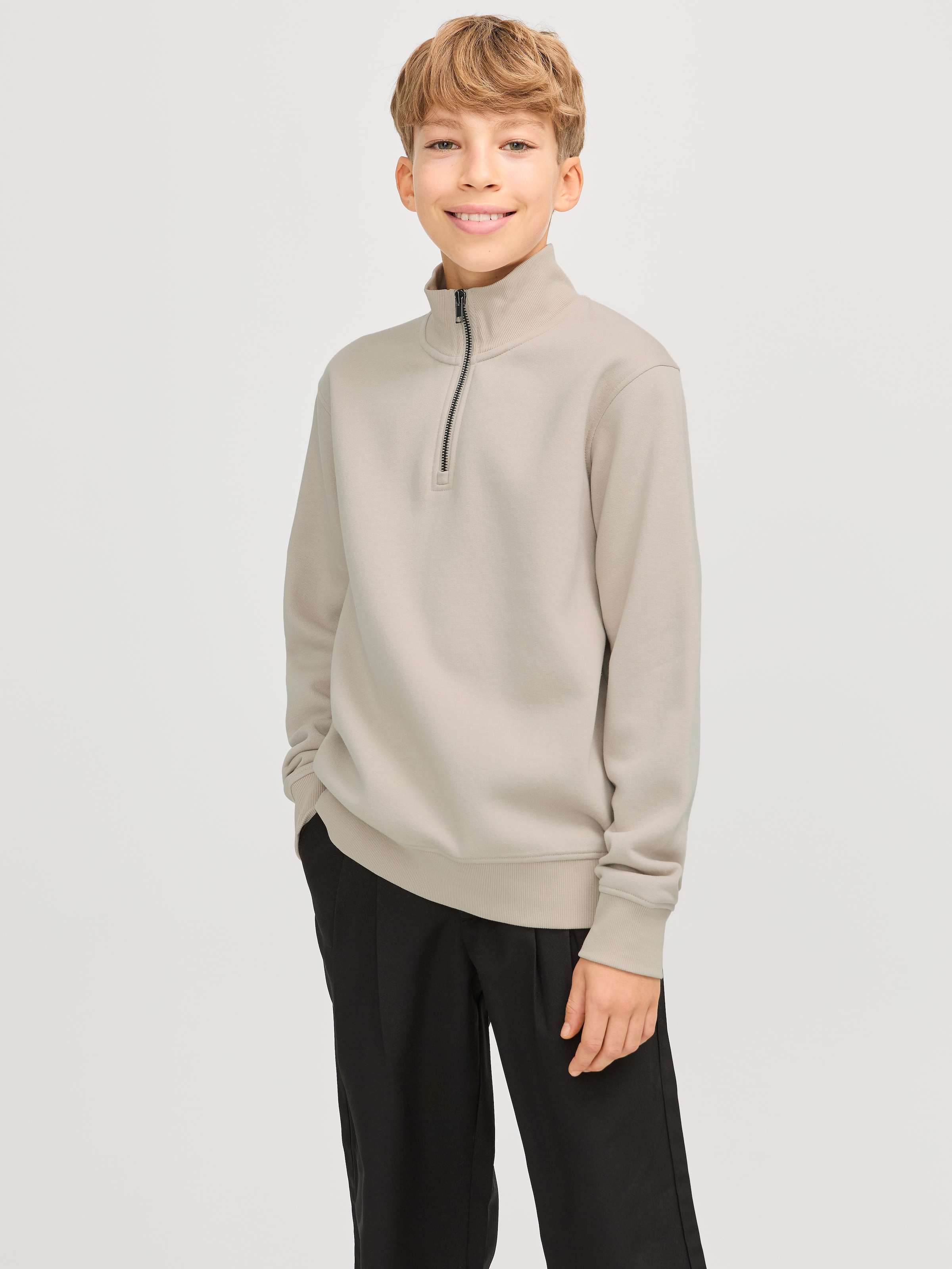 Jack & Jones Junior Sweatshirt »JJEBRADLEY SWEAT HALF ZIP NOOS JNR«
