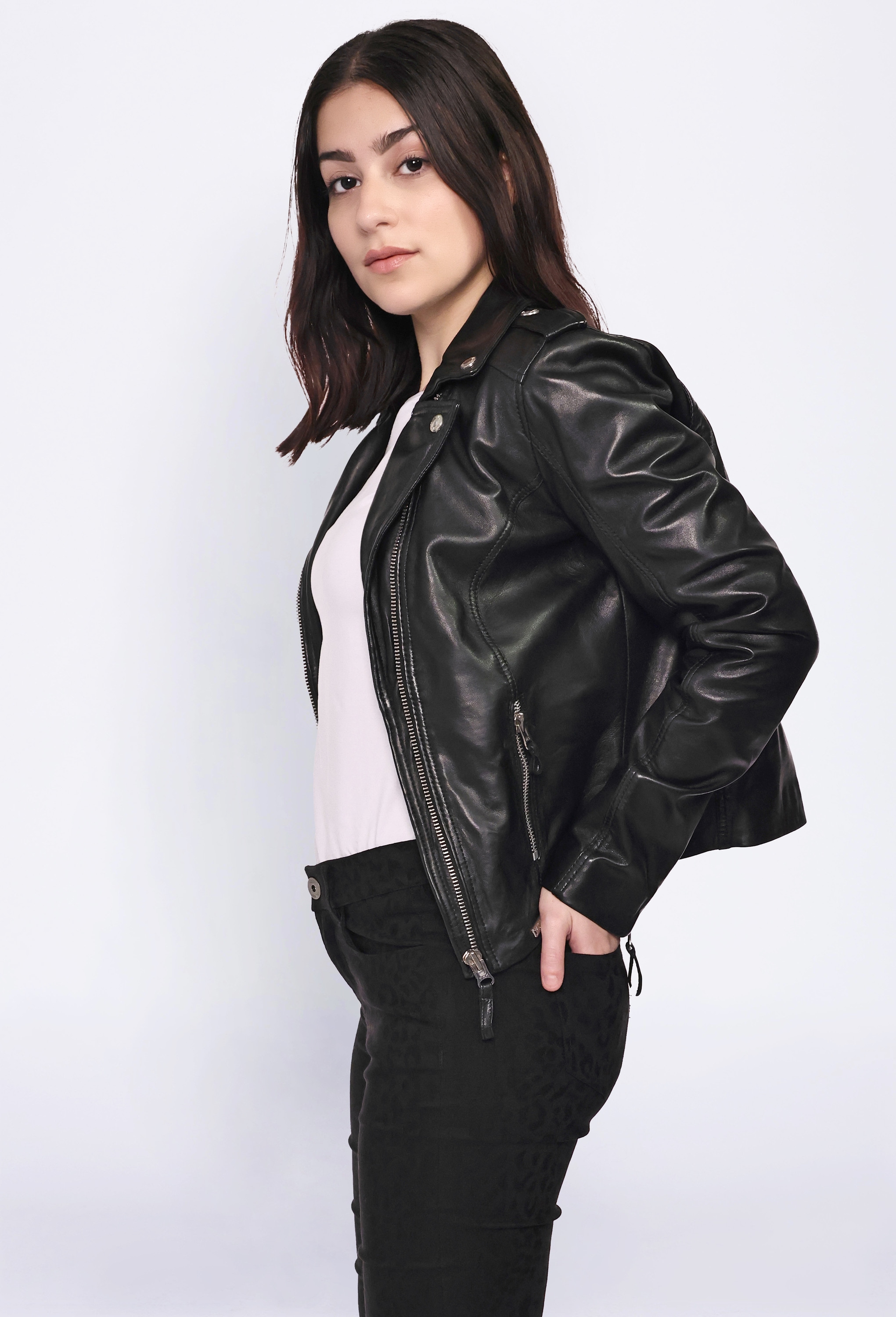 MUSTANG Lederjacke »Lederjacke 31020255«
