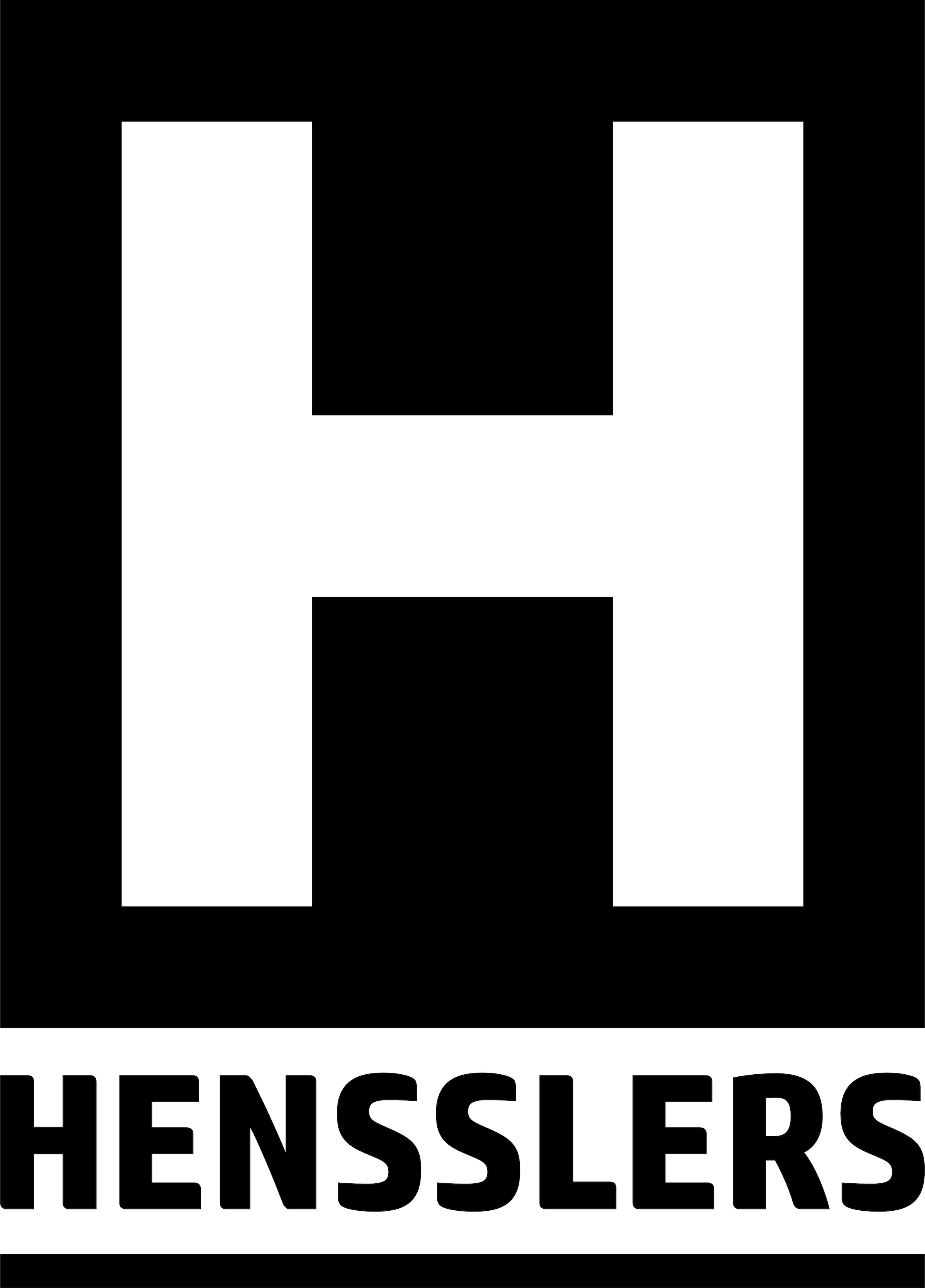 HENSSLERS Topf-Set, Edelstahl, (Set, 2 tlg., je 1 Kochtopf Ø 20 und 24 cm, mit Glasdeckel), 3-Schicht Material mit Wabenstruktur, Induktion, 2,8L und 5,0L