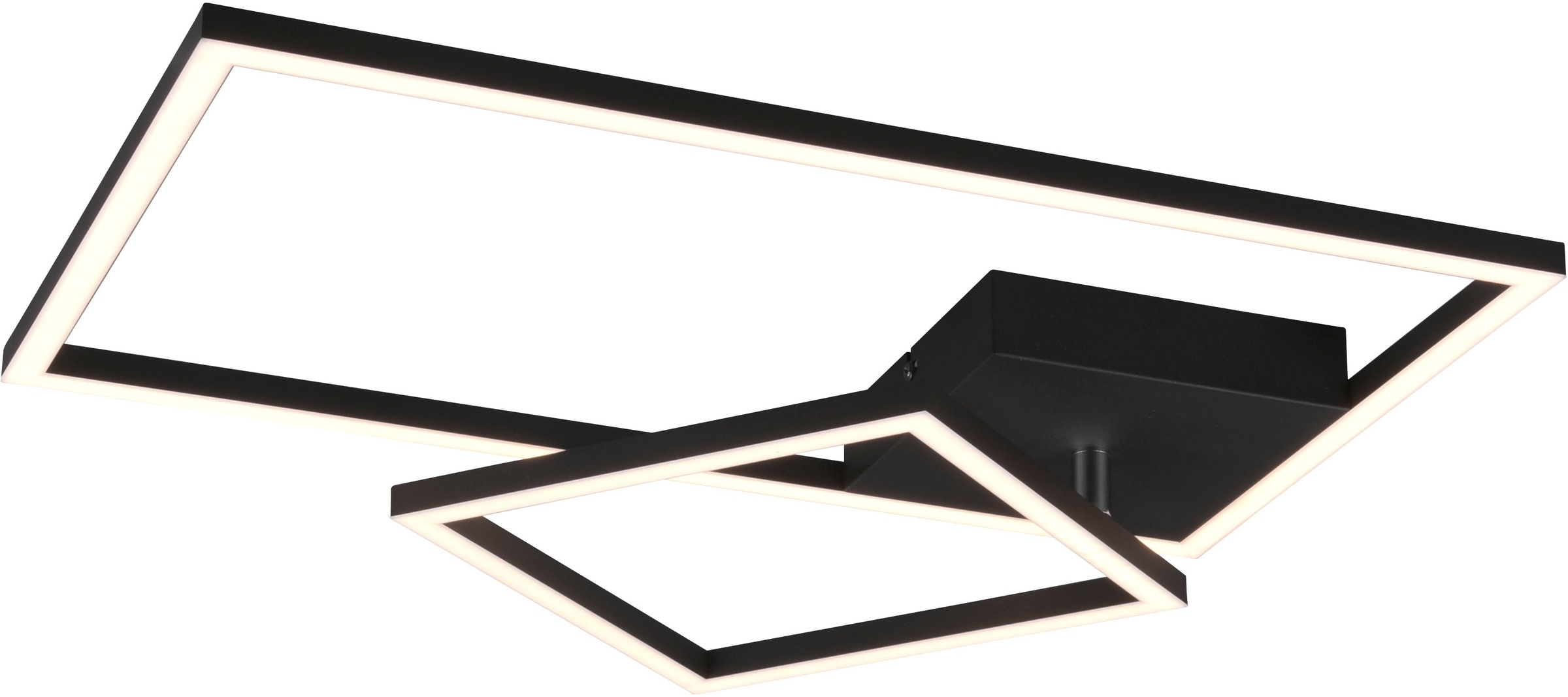 REALITY Leuchten LED Deckenleuchte »Padella«, 1 flammig, Leuchtmittel LED-Board | LED fest integriert, bewegliche LED Elemente, 4000K neutralweiß, dimmbar, 3000 Lumen