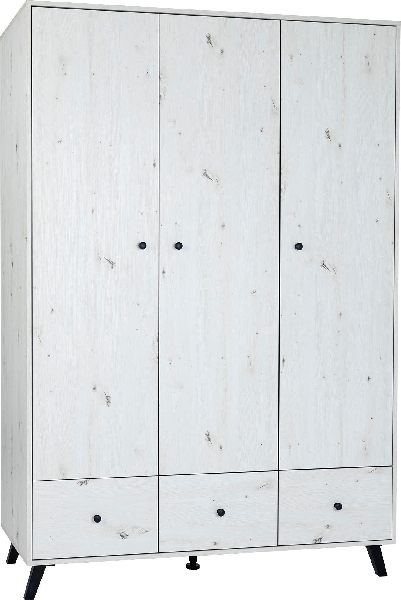 Garde-robe Lavea White Chêne