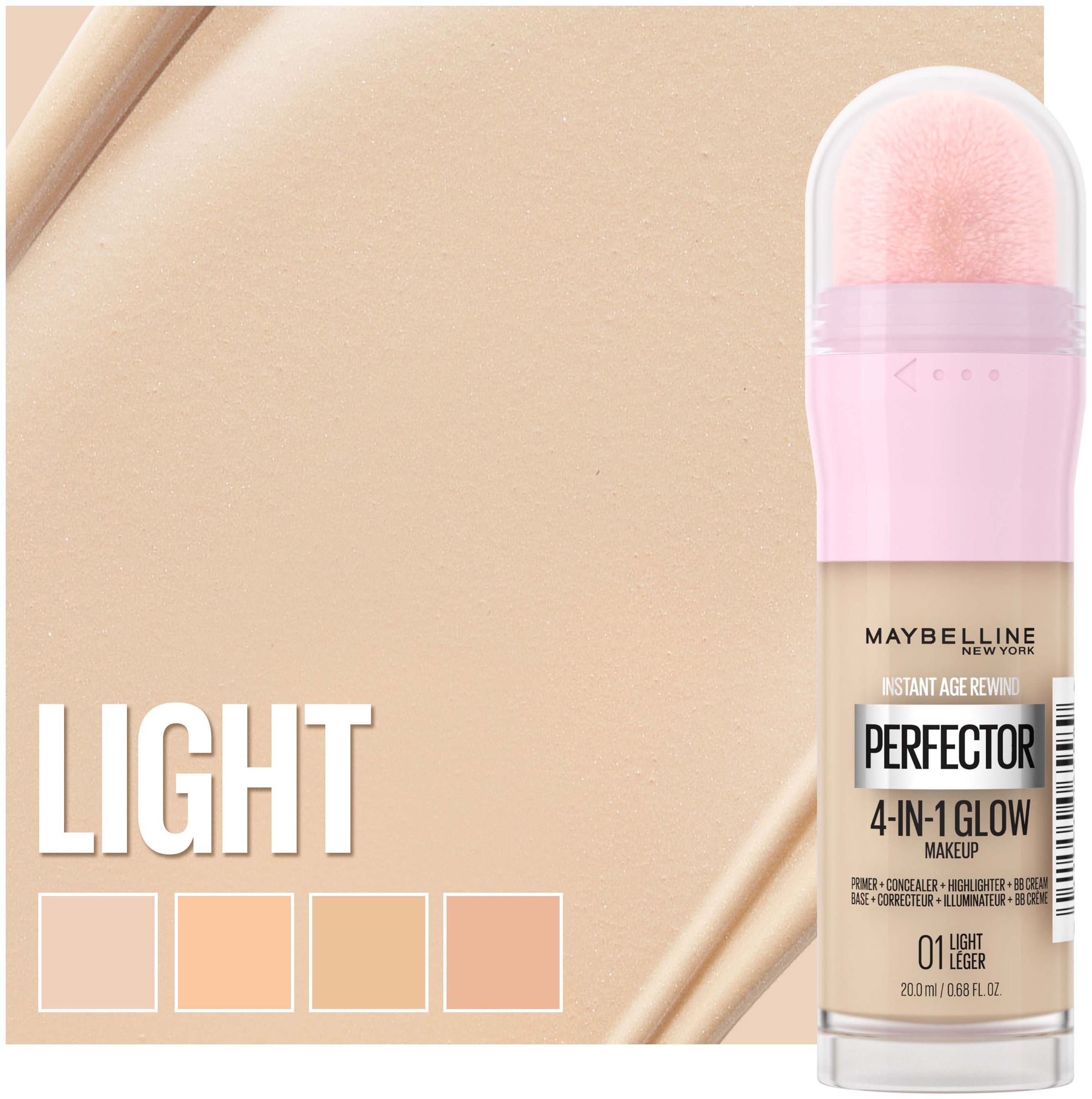 MAYBELLINE NEW YORK Schmink-Set »Maybelline New York Instant Perfector Glow + Concealer«, mit vielseitigen Kombinationsmöglichkeiten