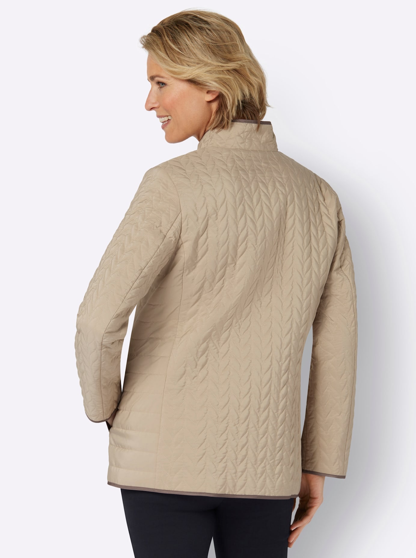 Classic Basics Steppjacke, ohne Kapuze