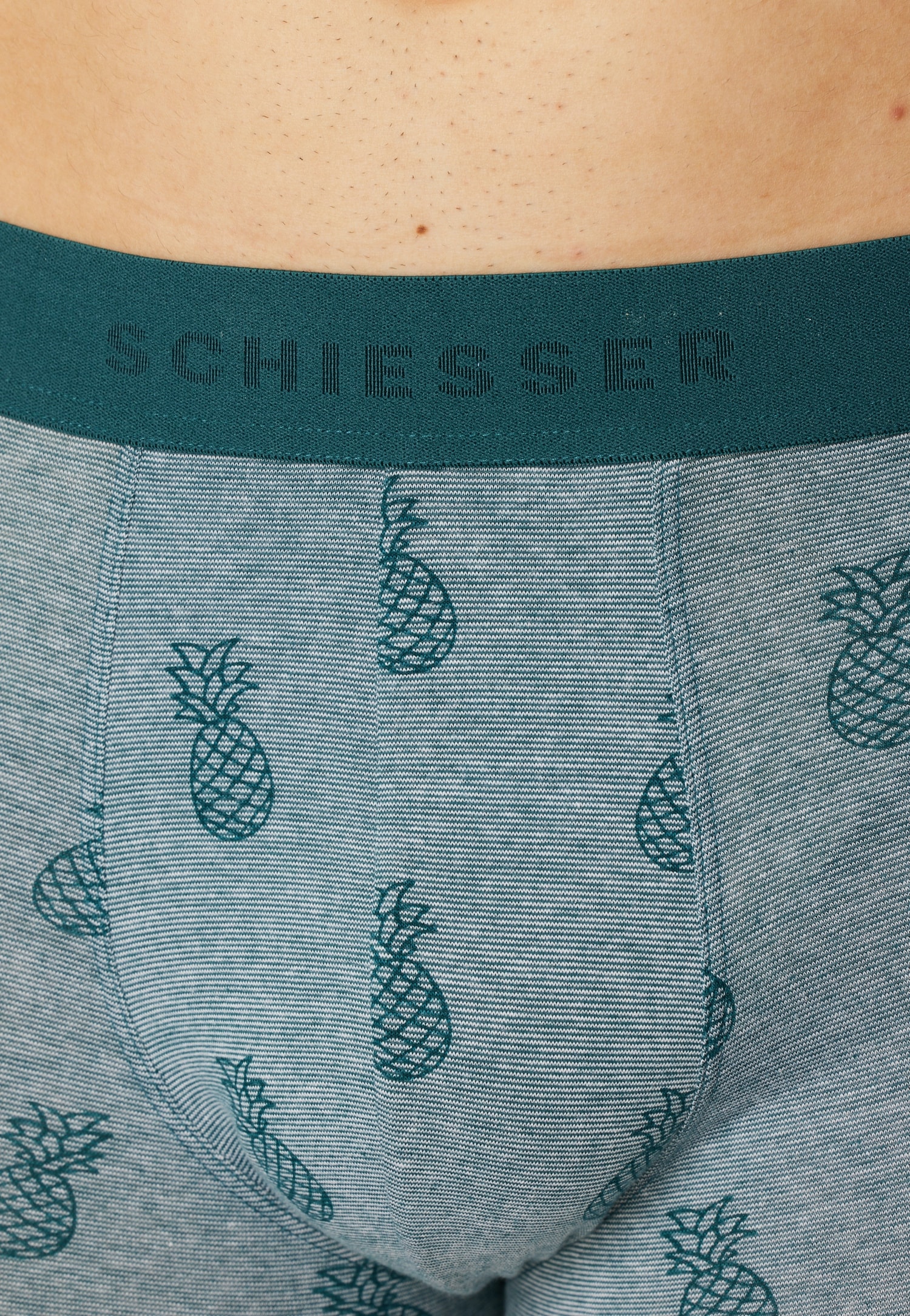 Schiesser Boxer »95/5 Multipacks« 3er Pack,  ohne Eingriff, softer Logo-Webgummibund