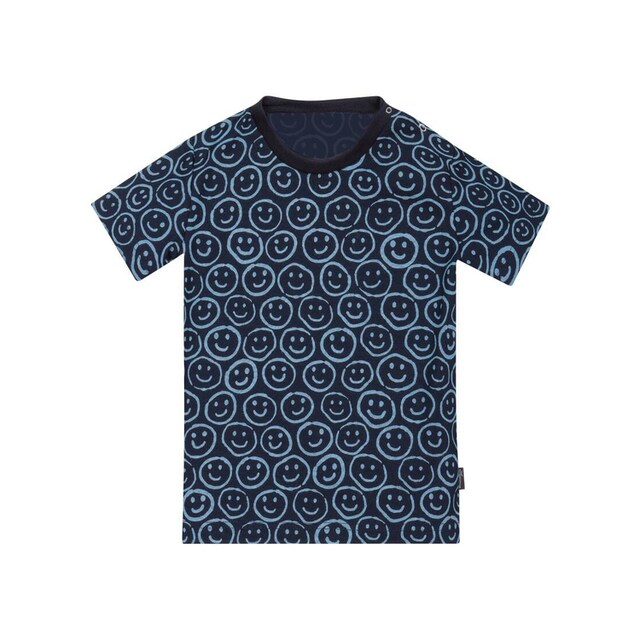 Trigema T-Shirt »TRIGEMA T-Shirt mit Allover-Smiley-Print« bei ♕
