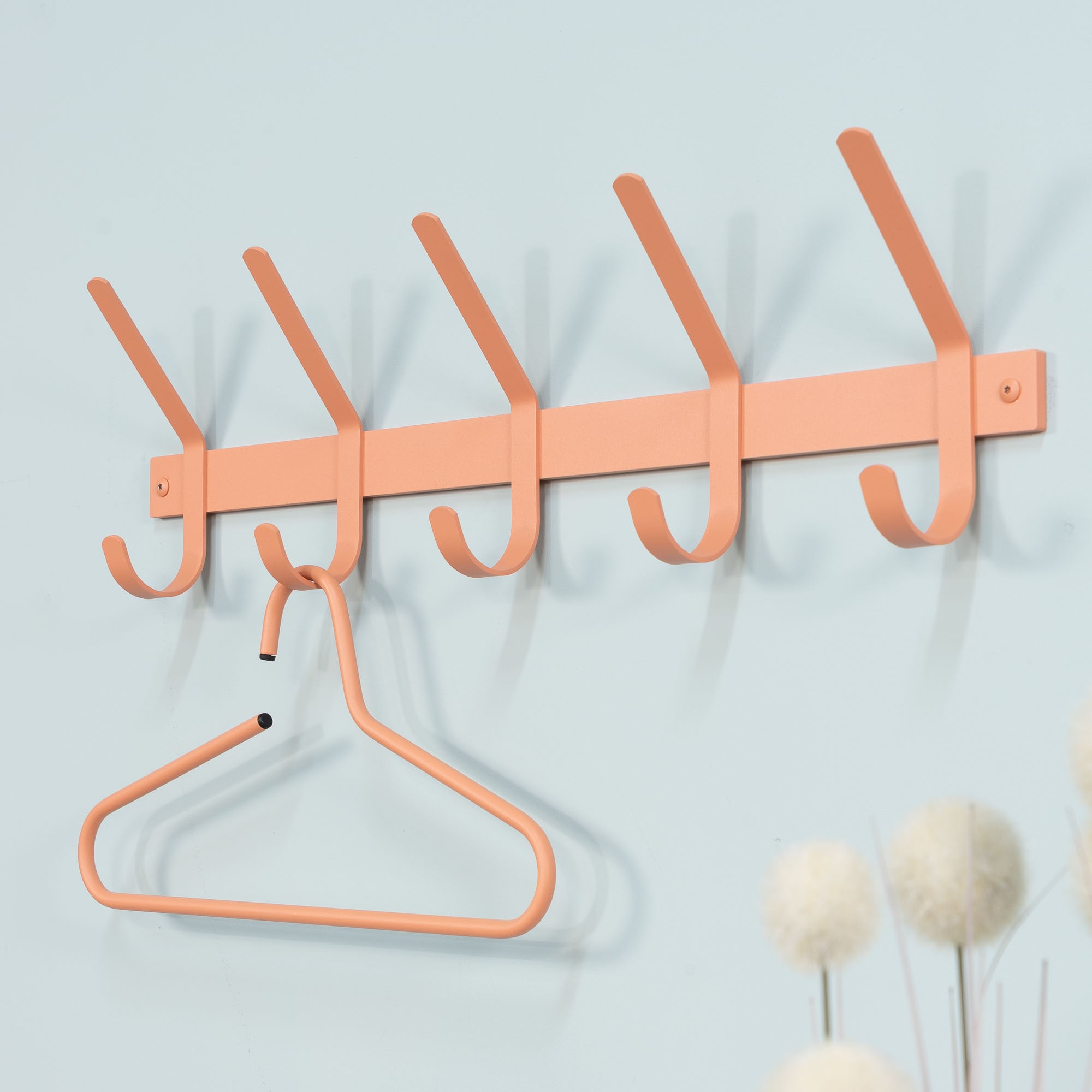 Spinder Design Garderobenhaken Metall, Breite 70 cm