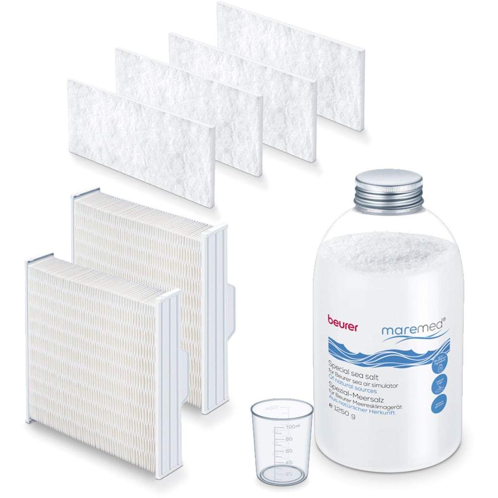 BEURER Ersatzfilter »maremed® MK 500 Kombi-Set«, (Set, 3 tlg.)