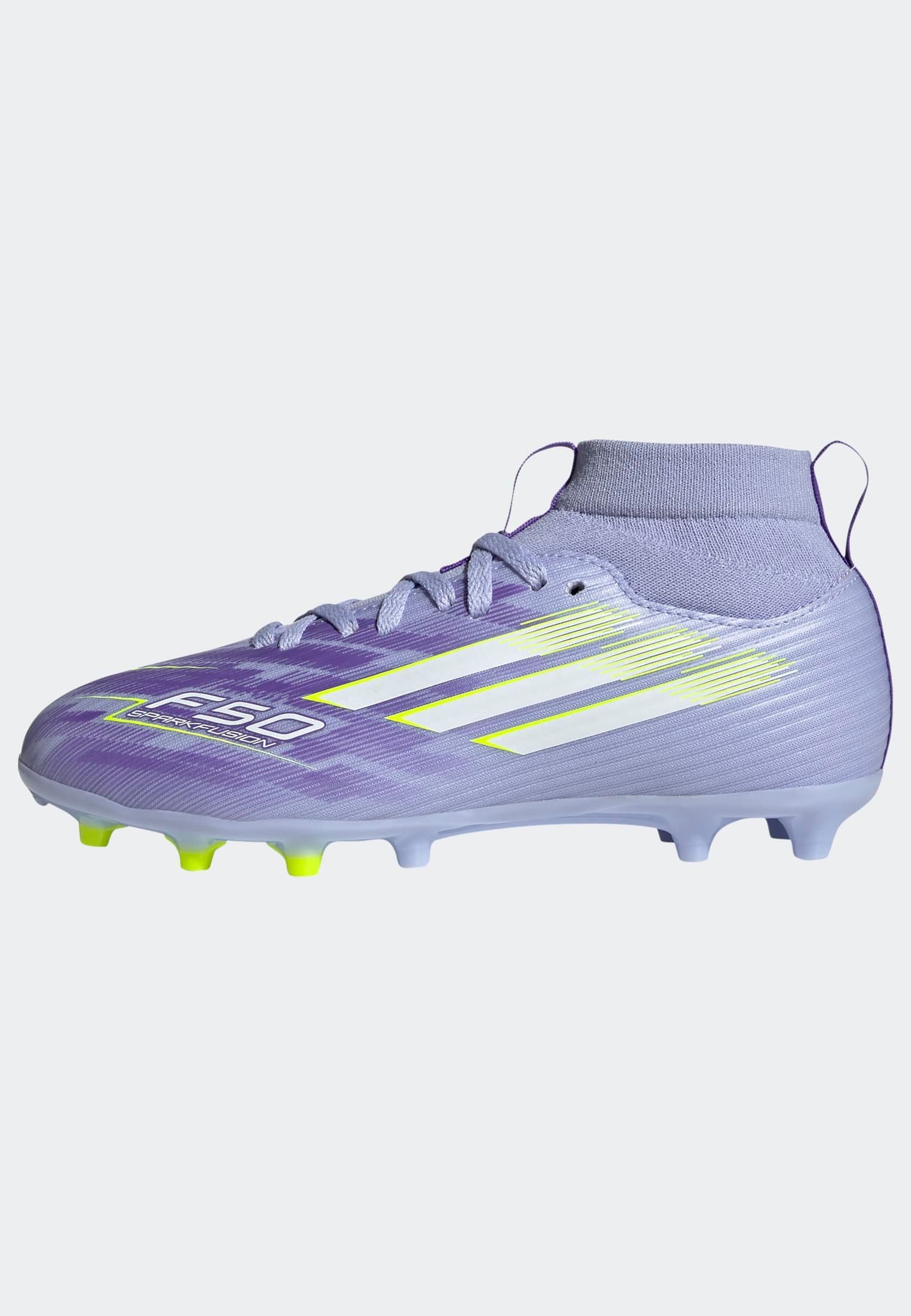adidas Performance Fußballschuh »F50 SPARKFUSION LEAGUE FESTE BÖDEN/KUNSTRASEN E KINDER«, geeignet für Rasen- und Kunstrasenplätze