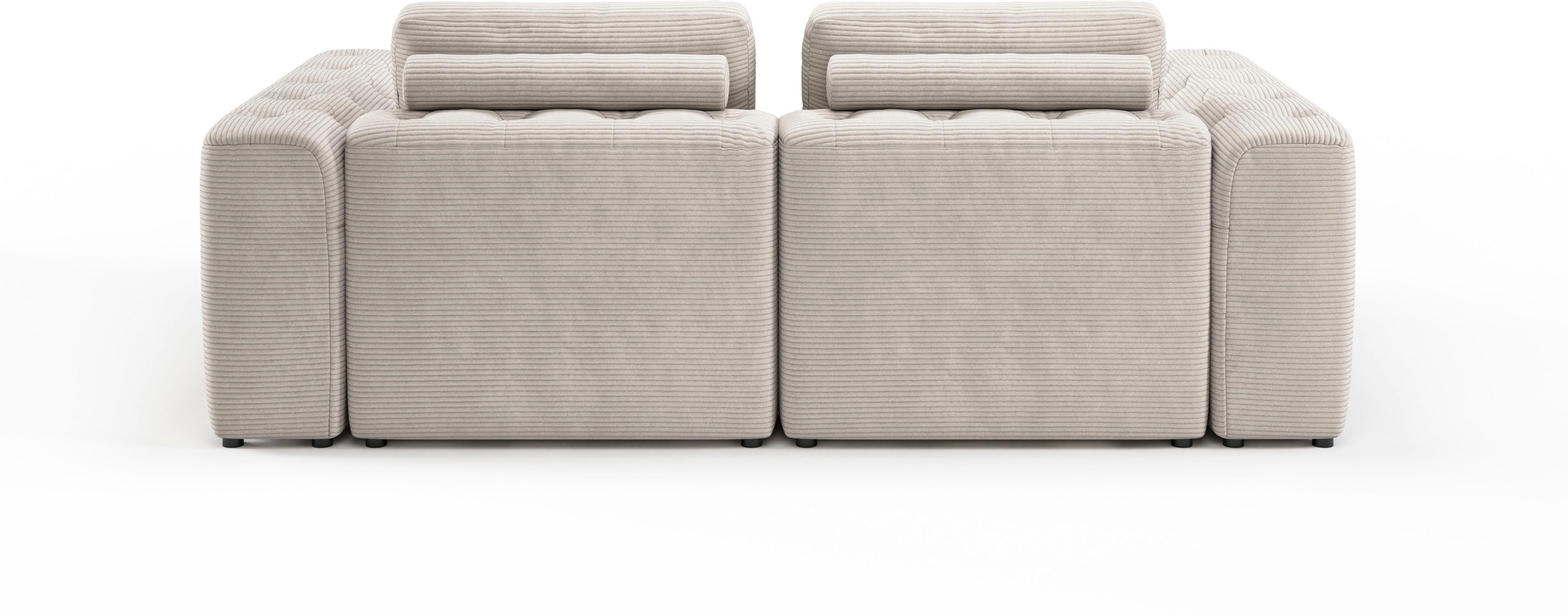 RAUM.ID 2-Sitzer »Cushid«, Modulsofa, bestehend aus 2 Teilen, Breite 218 cm