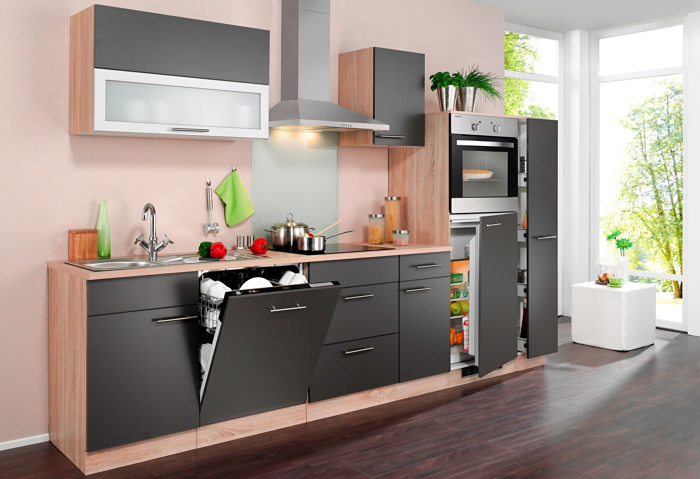 wiho Küchen Eckunterschrank »Montana«, 110 cm breit