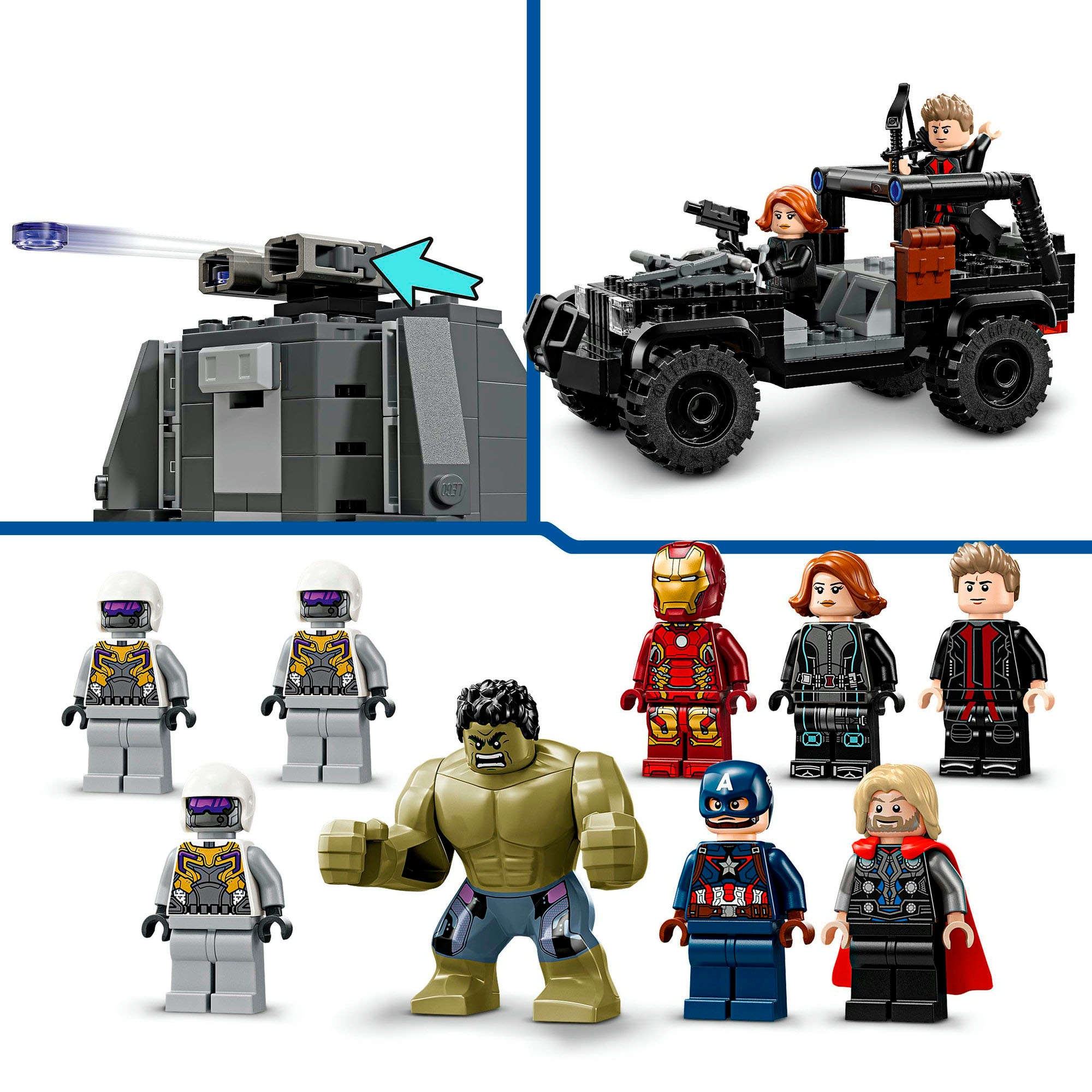 LEGO® Konstruktionsspielsteine »Avengers Assemble: Age of Ultron (76291), LEGO Super Heroes«, (613 St.), Made in Europe