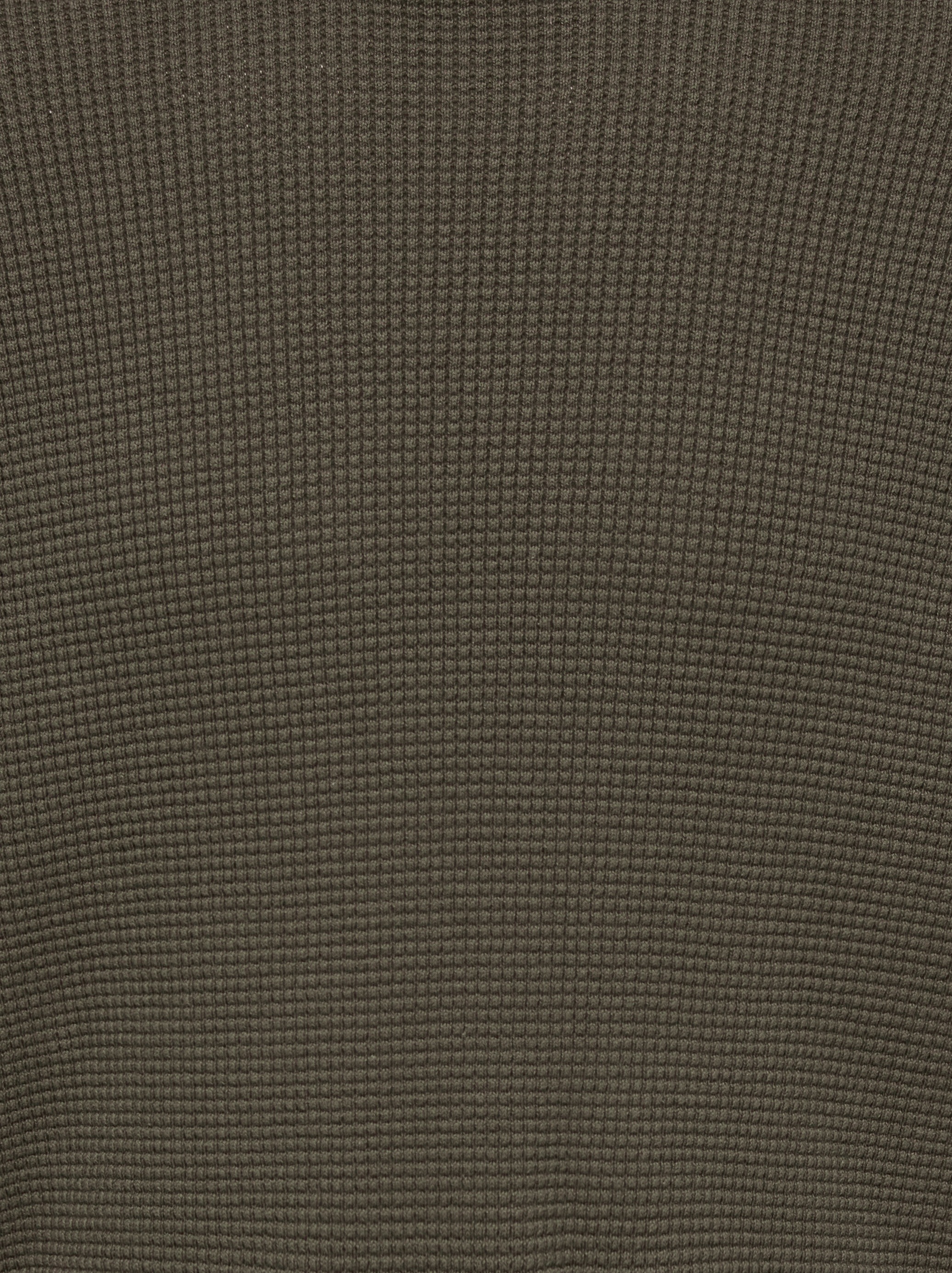 ONLY & SONS Rundhalspullover »ONSMARIUS LS WAFFLE CREW REG OTL« Baumwollmischung, regular fit