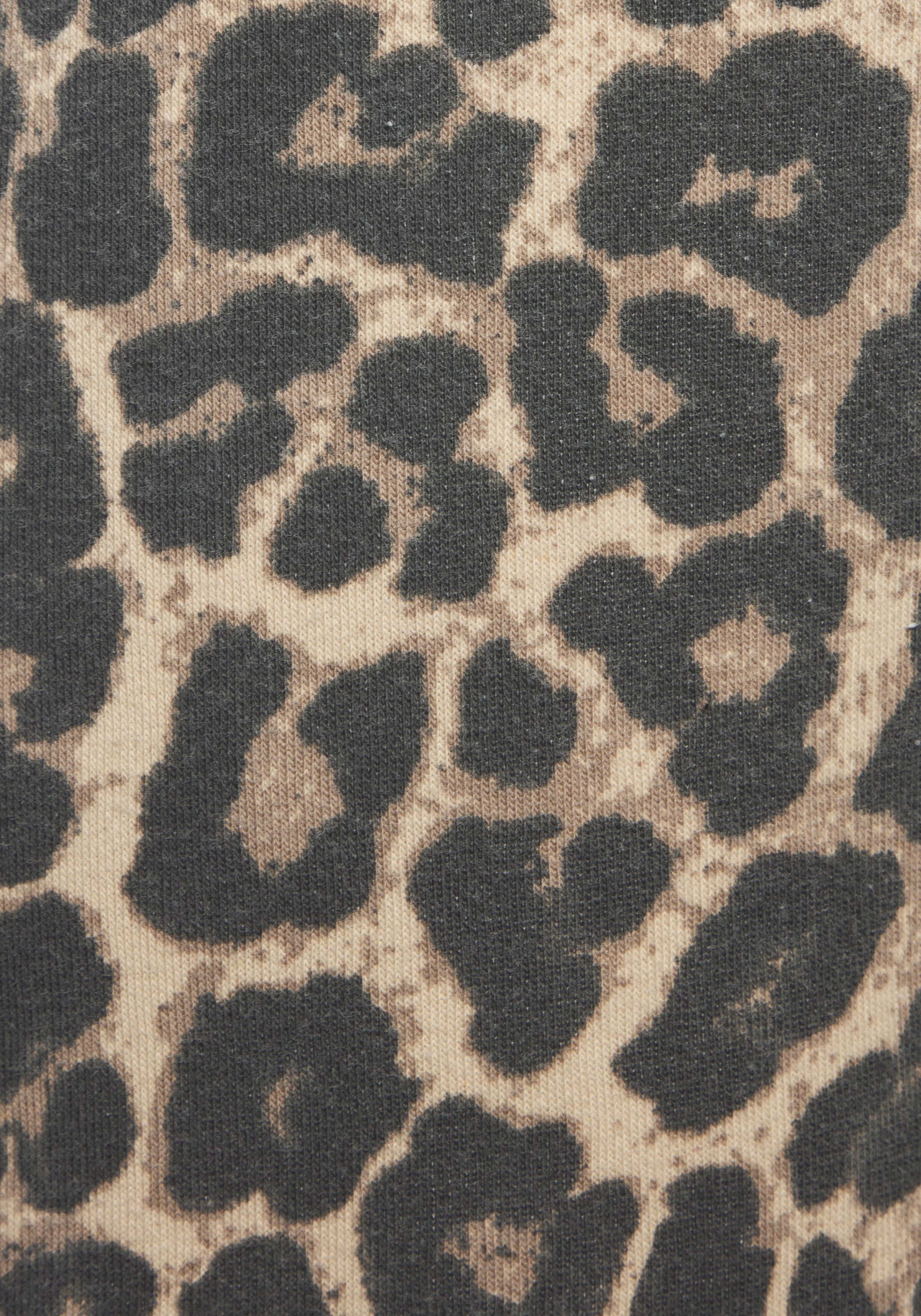 Buffalo Sweathose »- Relaxhose in Leo-Optik«  Weites Bein mit bequemen Bündchen, Home- und Loungewear