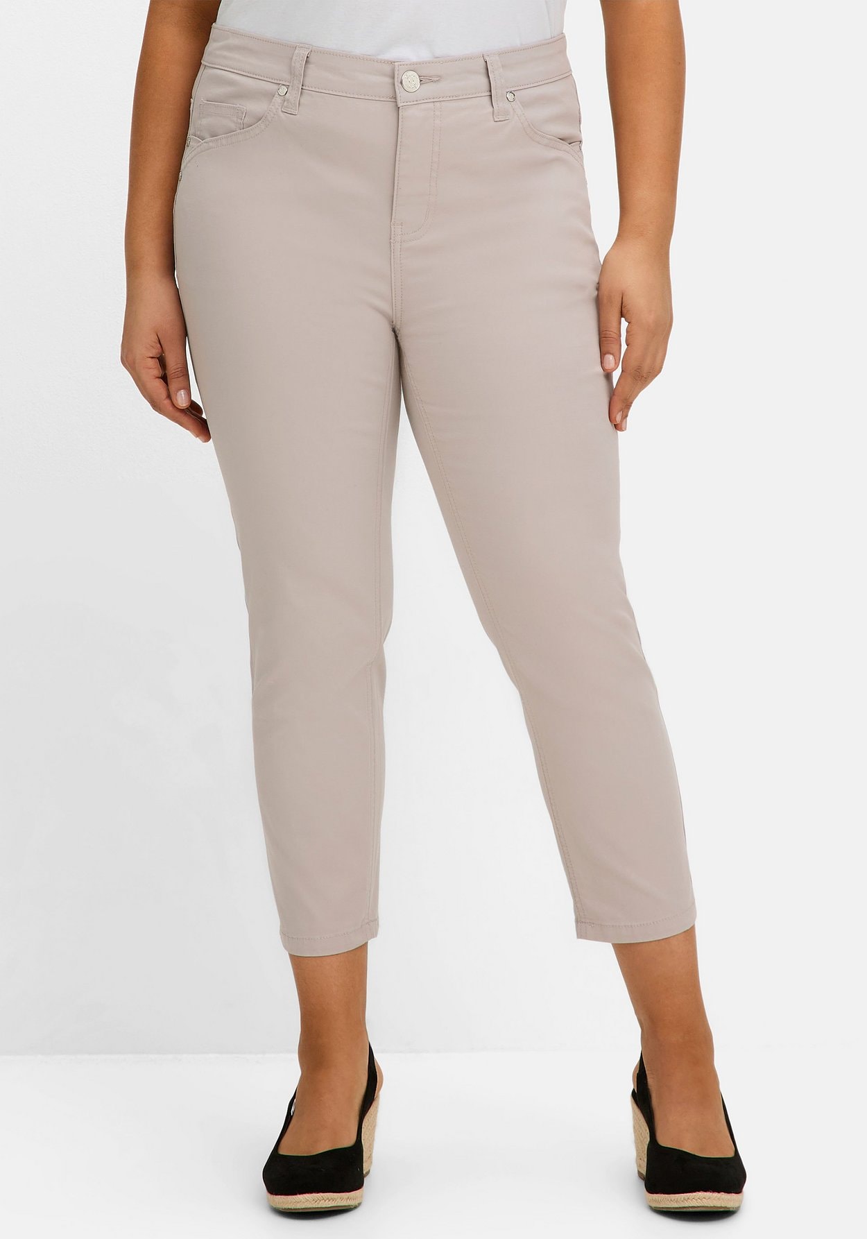 Sheego 7/8-Hose »Schmale 7/8-Hose im Curvy-Schnitt SUSANNE«