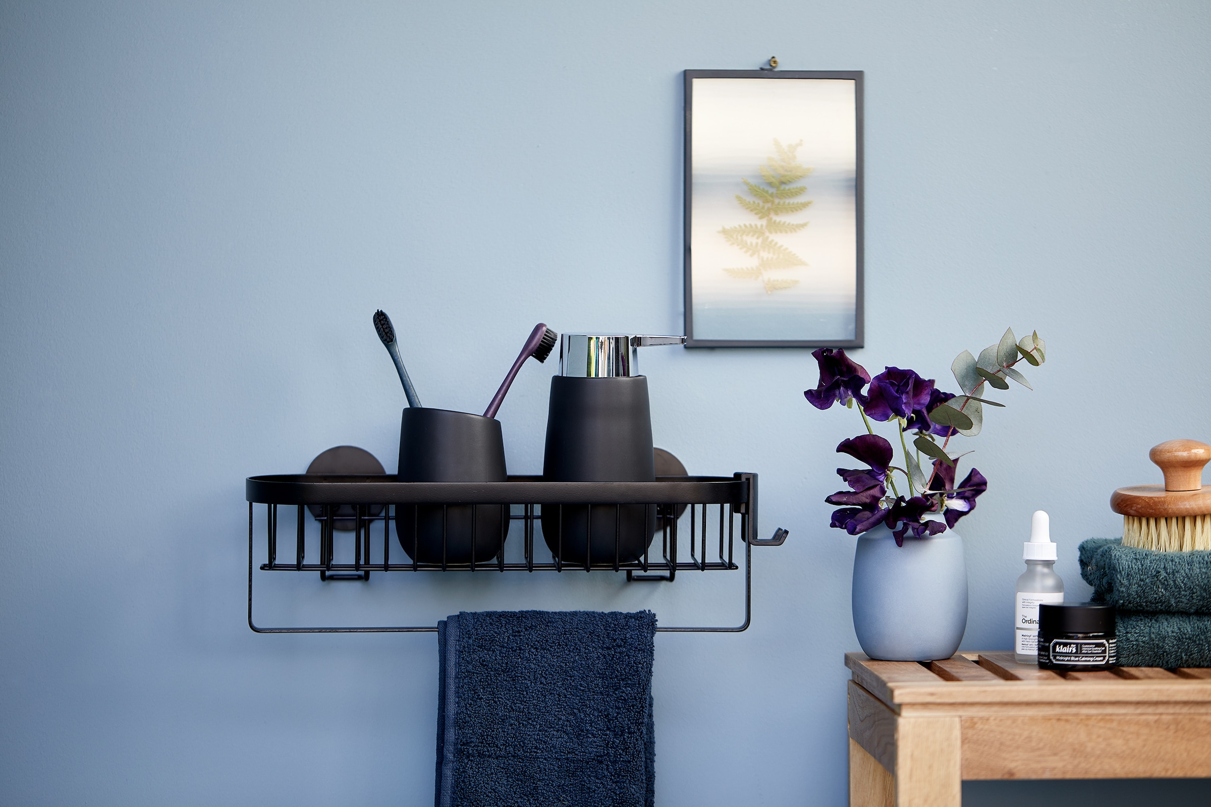 WENKO Seifenspender »Badi« Schwarz, Keramik, 320 ml