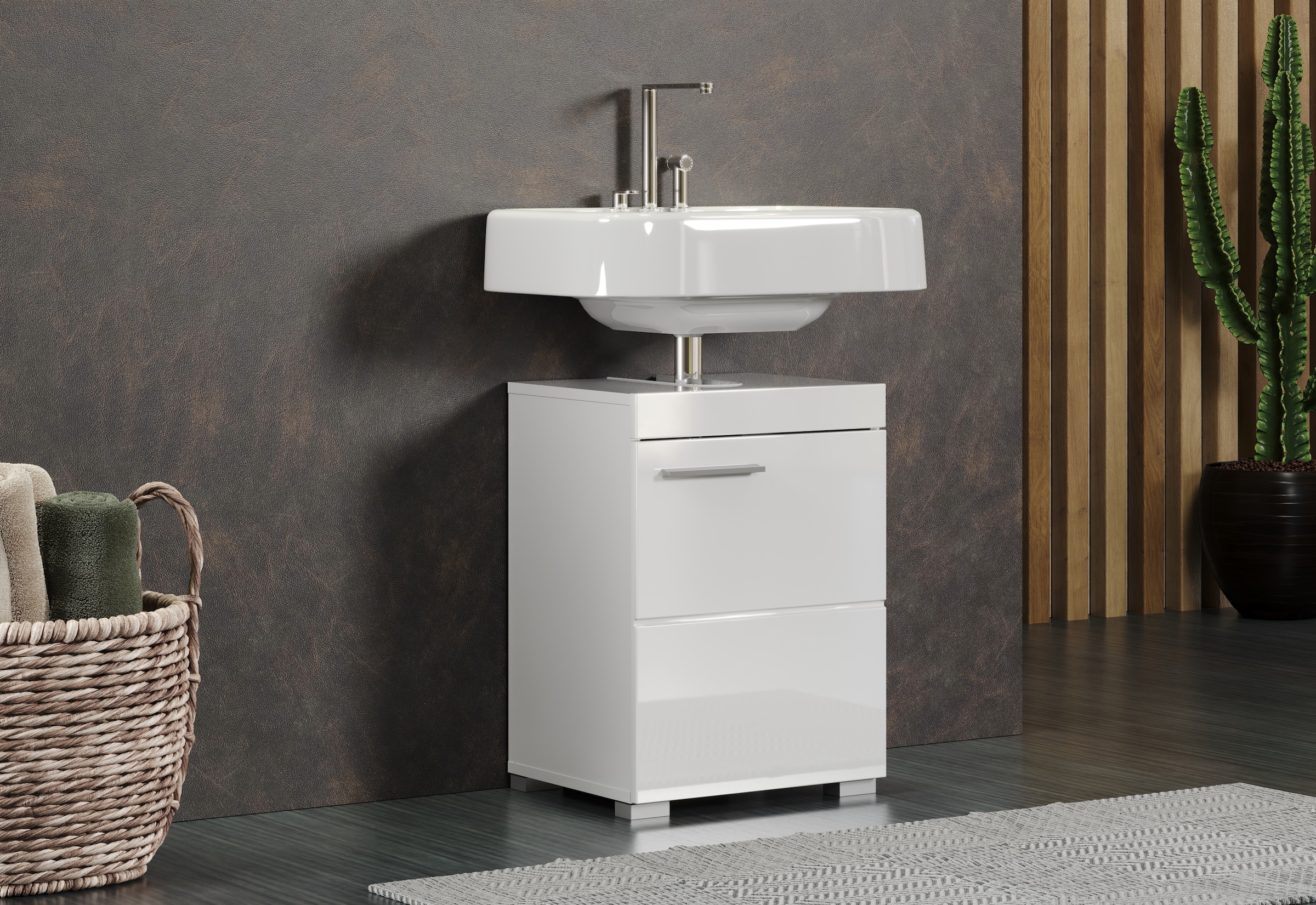 welltime Waschbeckenunterschrank »Avena« 1 Stk. tlg.