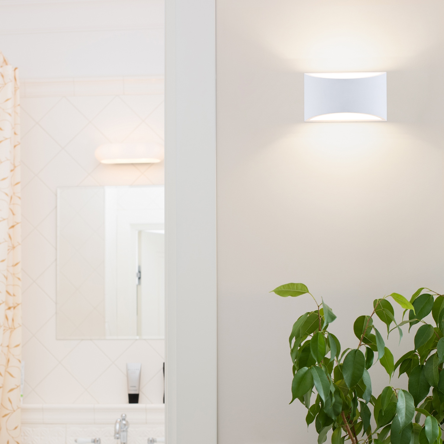Paco Home Wandleuchte »MARIE« G9 LED Innen Wandlampe Flur Lampe Indirektes Licht Up Down Effekt G9