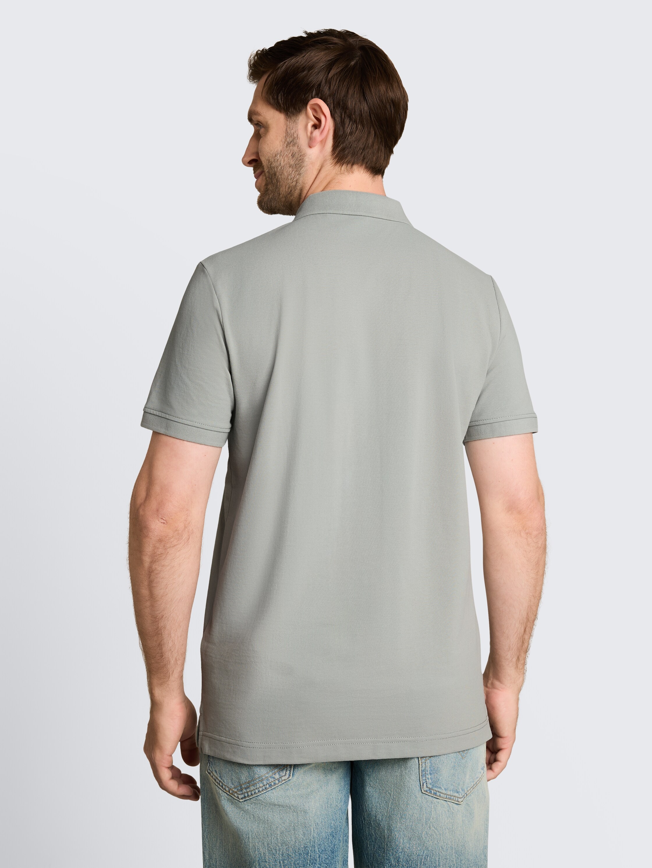 TOM TAILOR Poloshirt Poloshirt mit Logostickerei