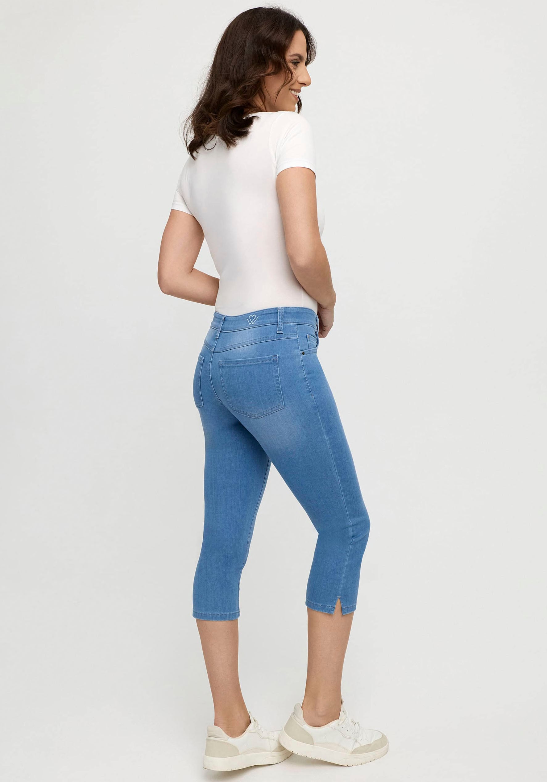 wonderjeans Caprijeans, Sommerhose mit Stretch