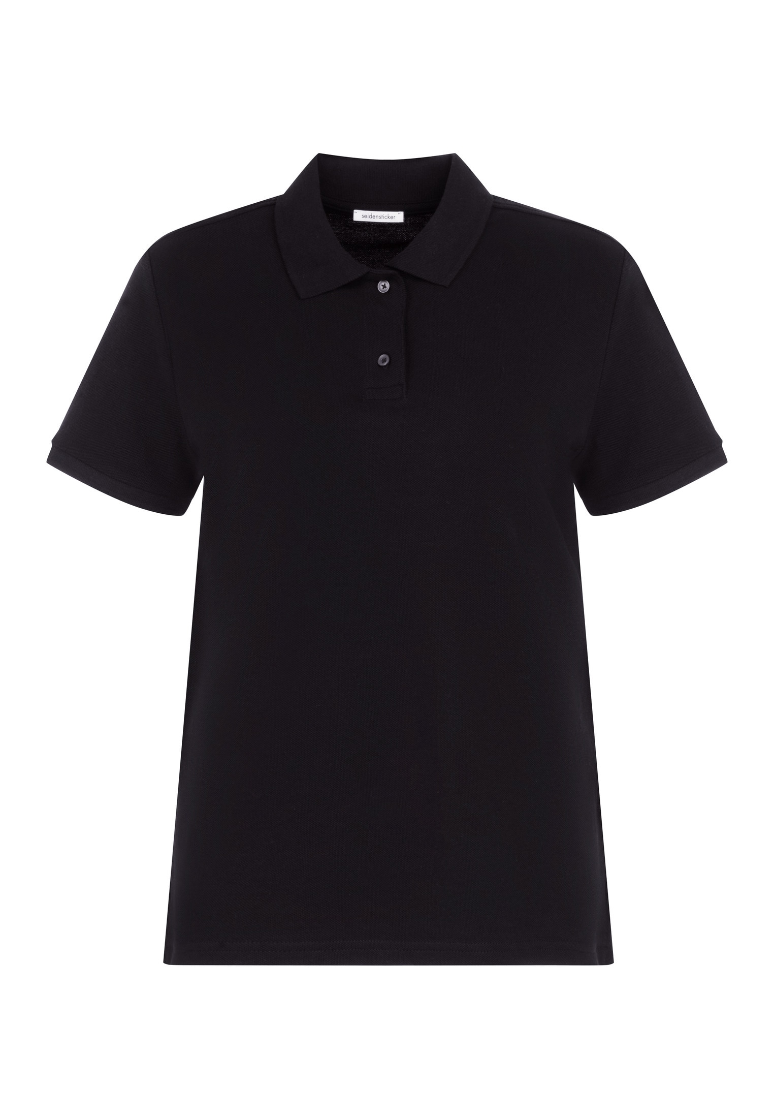 seidensticker Poloshirt »Schwarze Rose«, 1/2 Kragen Uni