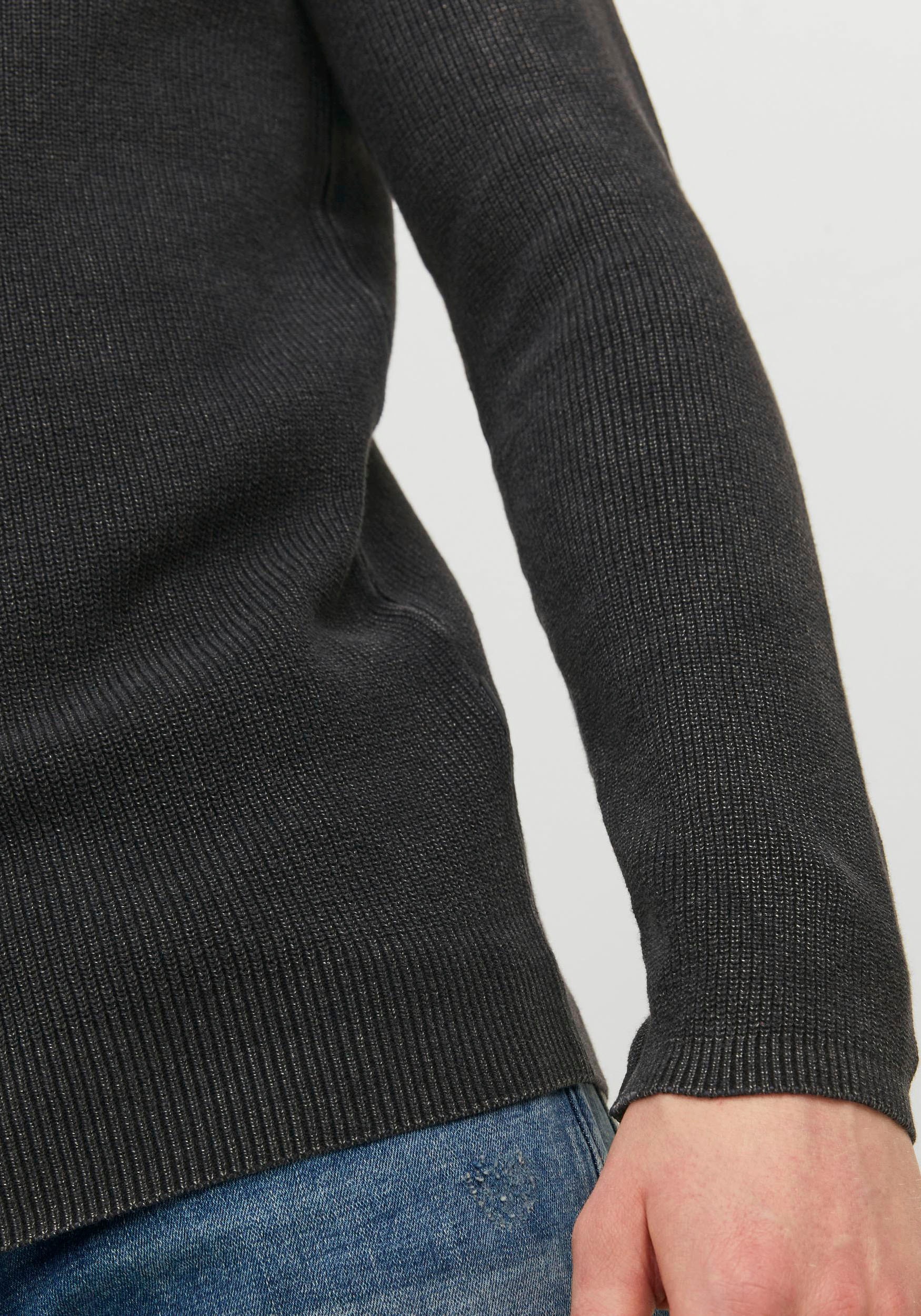 Jack & Jones Rundhalspullover »JJEMATT KNIT CREW NECK NOOS«