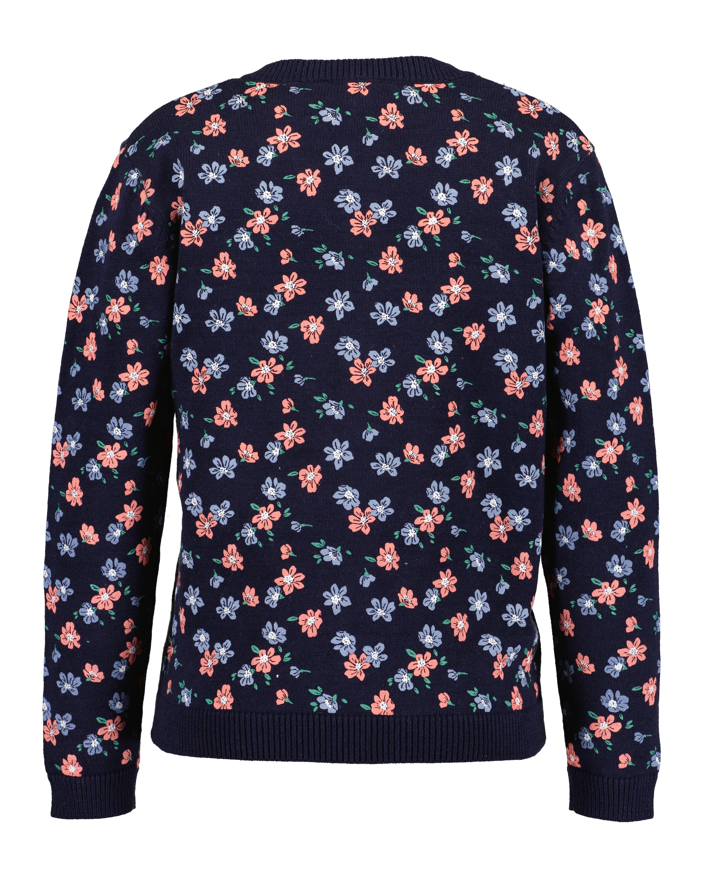 Blue Seven Cardigan im süßen Blüten-Alloverdesign