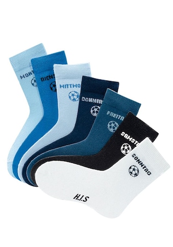 Socken, (7 Paar)