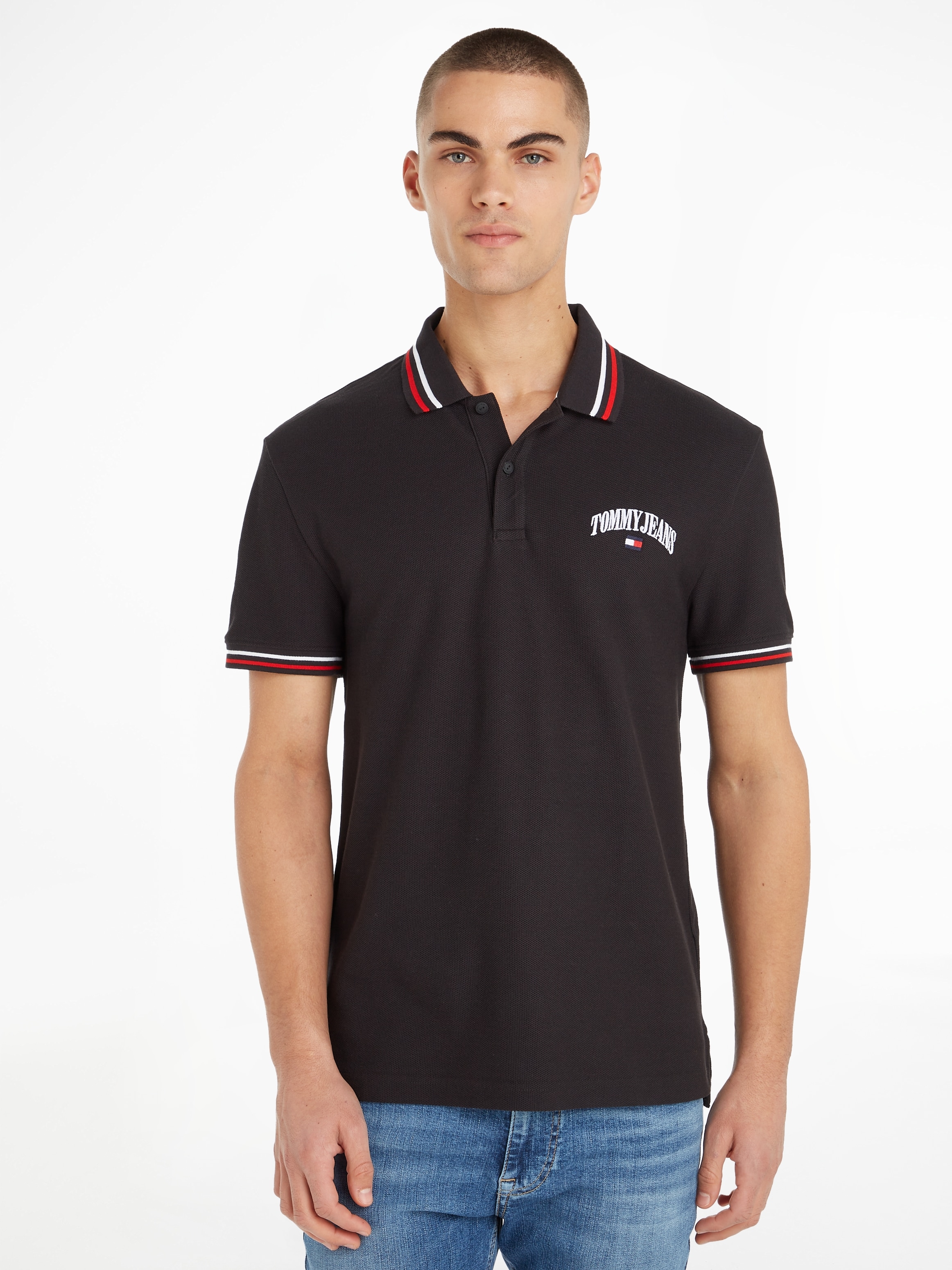 Tommy Jeans Poloshirt »TJM CLSC GRAPHIC TIPPED POLO« bei ♕