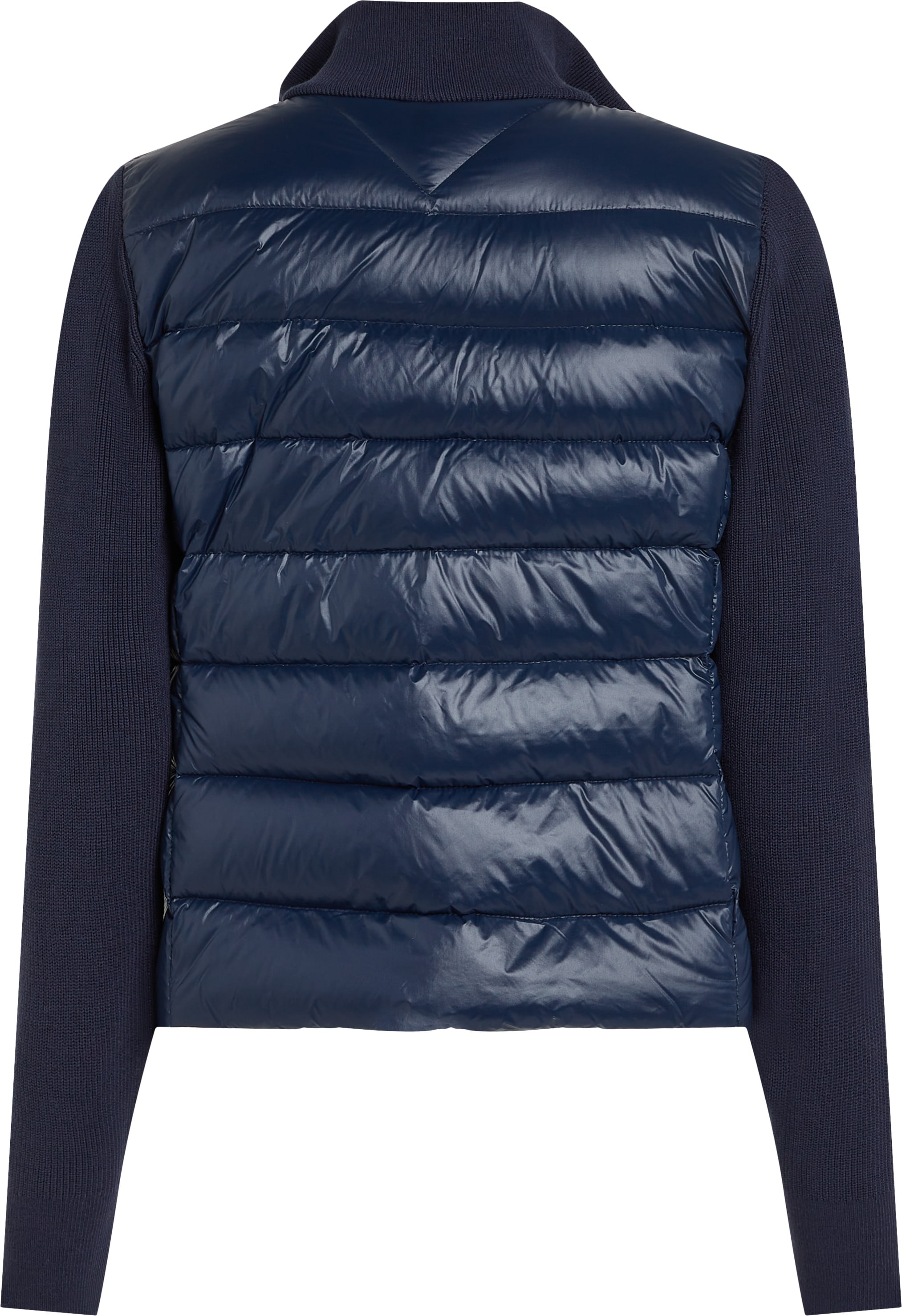 Tommy Hilfiger Steppjacke »LW DOWN FEMININE GLOSS KNIT JKT«, mit leichter Wattierung
