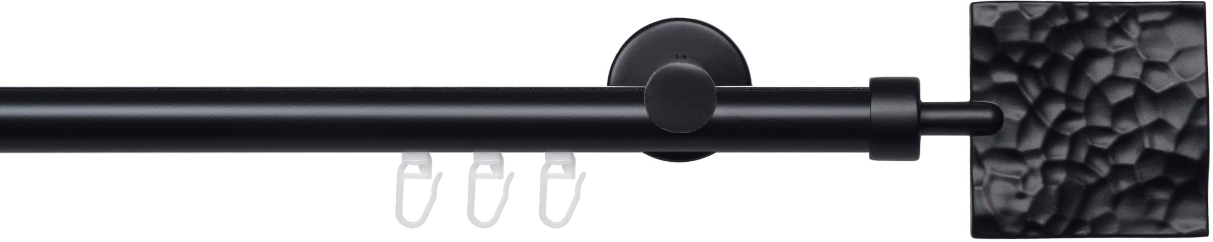 Liedeco Gardinenstange »Innenlaufgarnitur 20 mm Blues Johnny« Ø 2 mm 1 läufig-läufig Fixmaß Gardinenstange Komplett