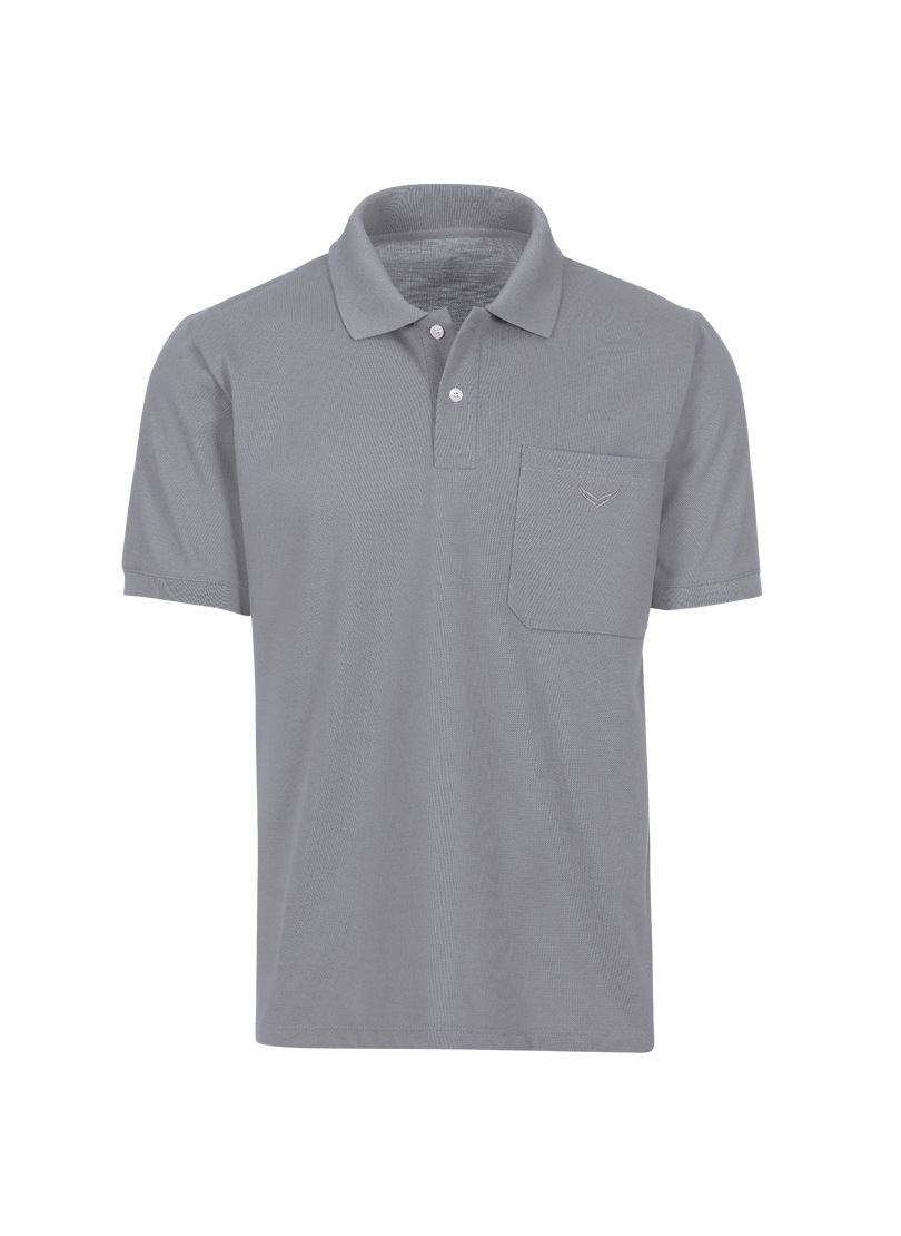 Trigema Poloshirt »TRIGEMA Polohemd mit Brusttasche«, (1 tlg.)