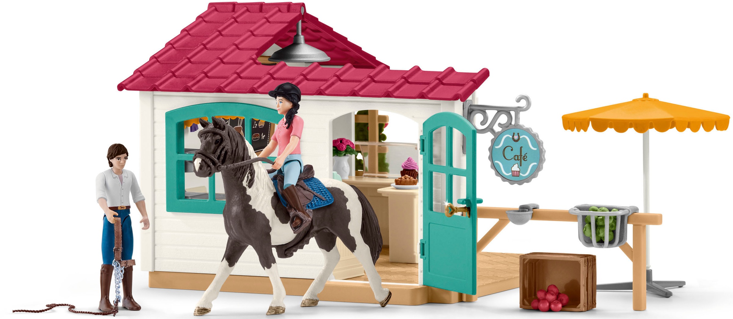 Schleich® Spielwelt »HORSE CLUB, Reiter-Café (42592)«