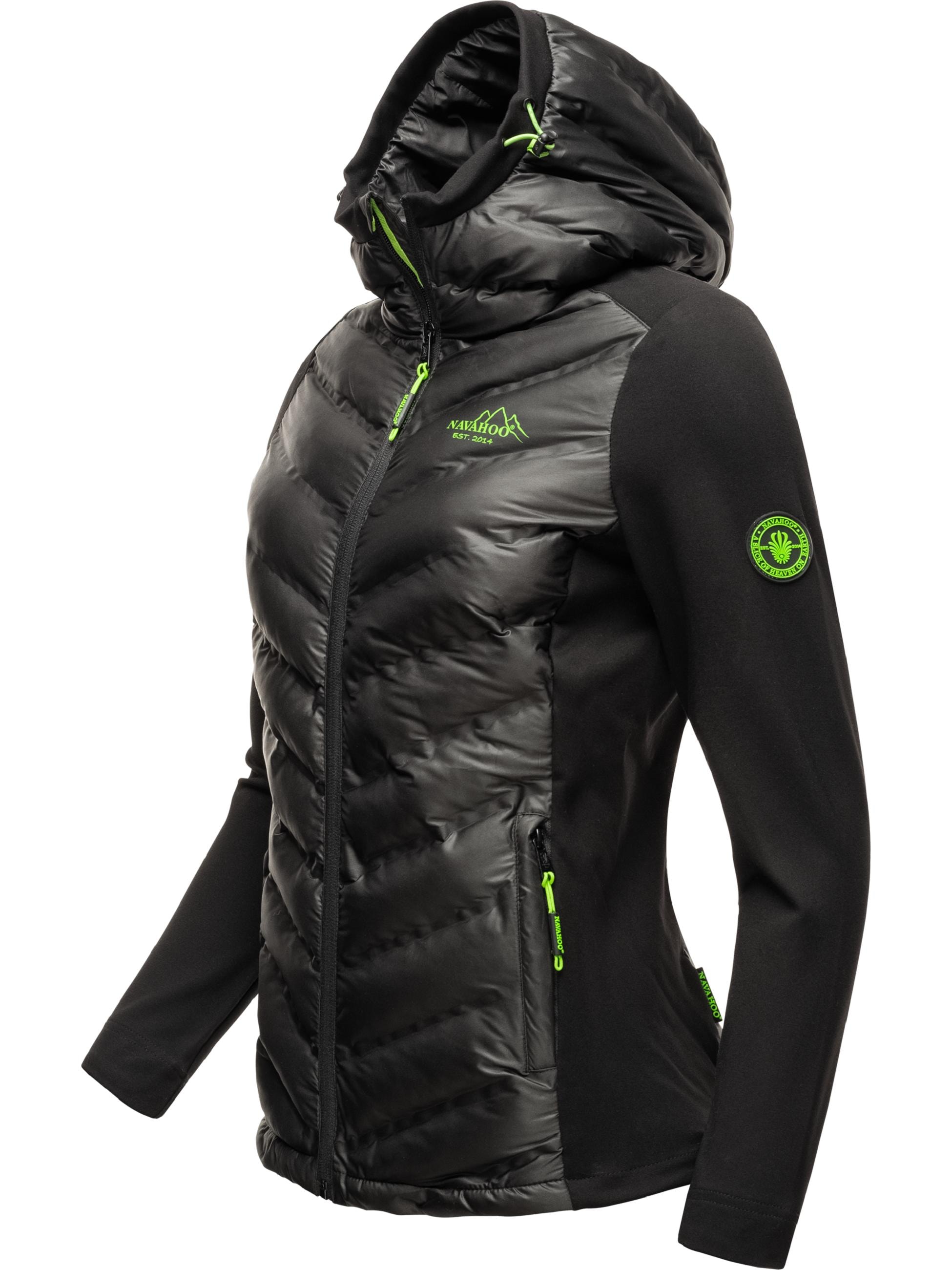 Navahoo Outdoorjacke »Übergangsjacke Nimm Mich Mit«, mit Kapuze, stylische Übergangsjacke mit Kapuze