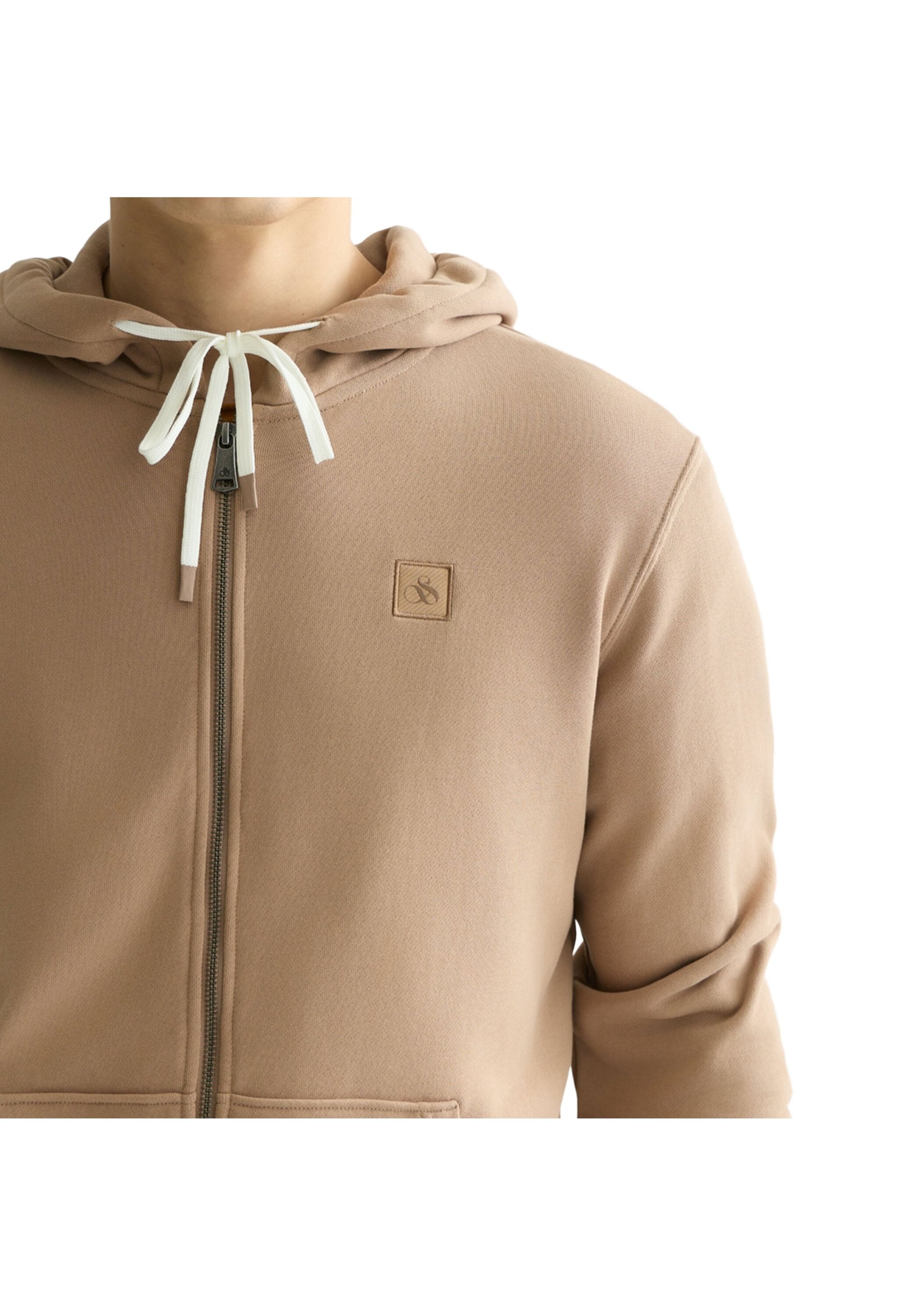 Scotch & Soda Sweatshirt »Sweatjacke Logo Badge Zipthrough Hoodie 1er Pack«, 1
