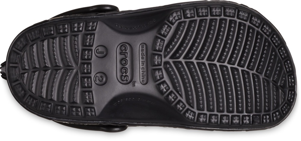 Crocs Badesandale »Batman Batmobile Classic Clog K«  Hausschuh mit Fledermausflügel-Detail am Fersenriemen