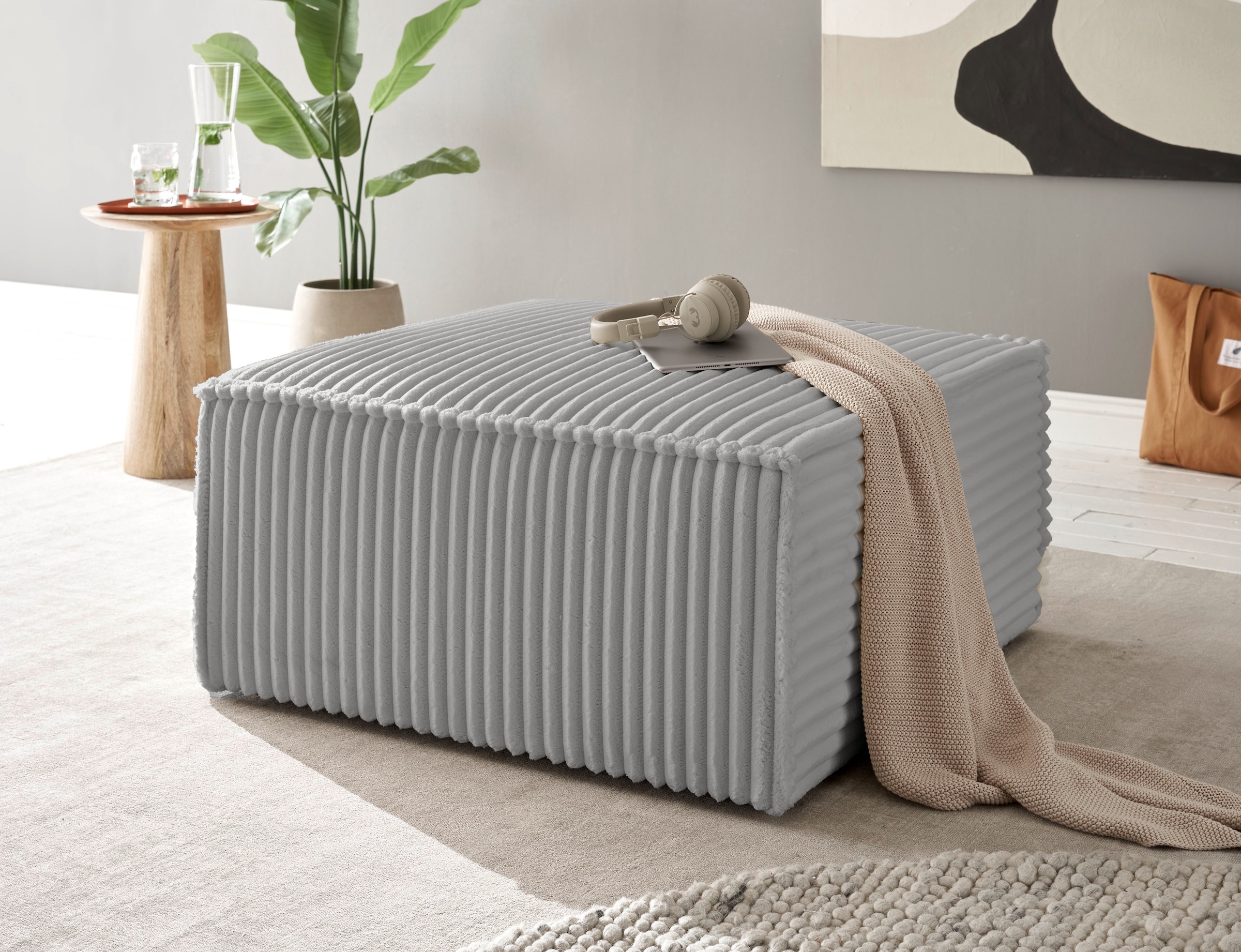 andas Hocker »FINNLEY«, passend zur Polster-Serie FINNLEY