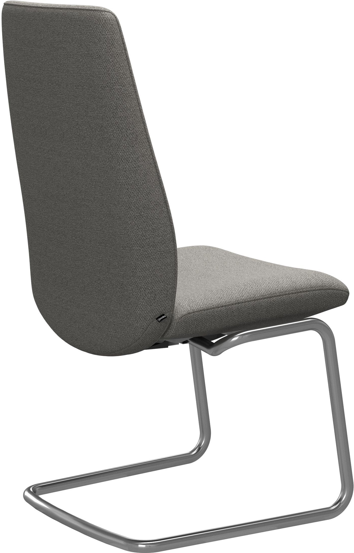 Stressless® Polsterstuhl »Laurel«, ROHLEDER Stoff Q2 FARON, High Back, Größe L, mit Beinen aus Stahl in Schwarz matt