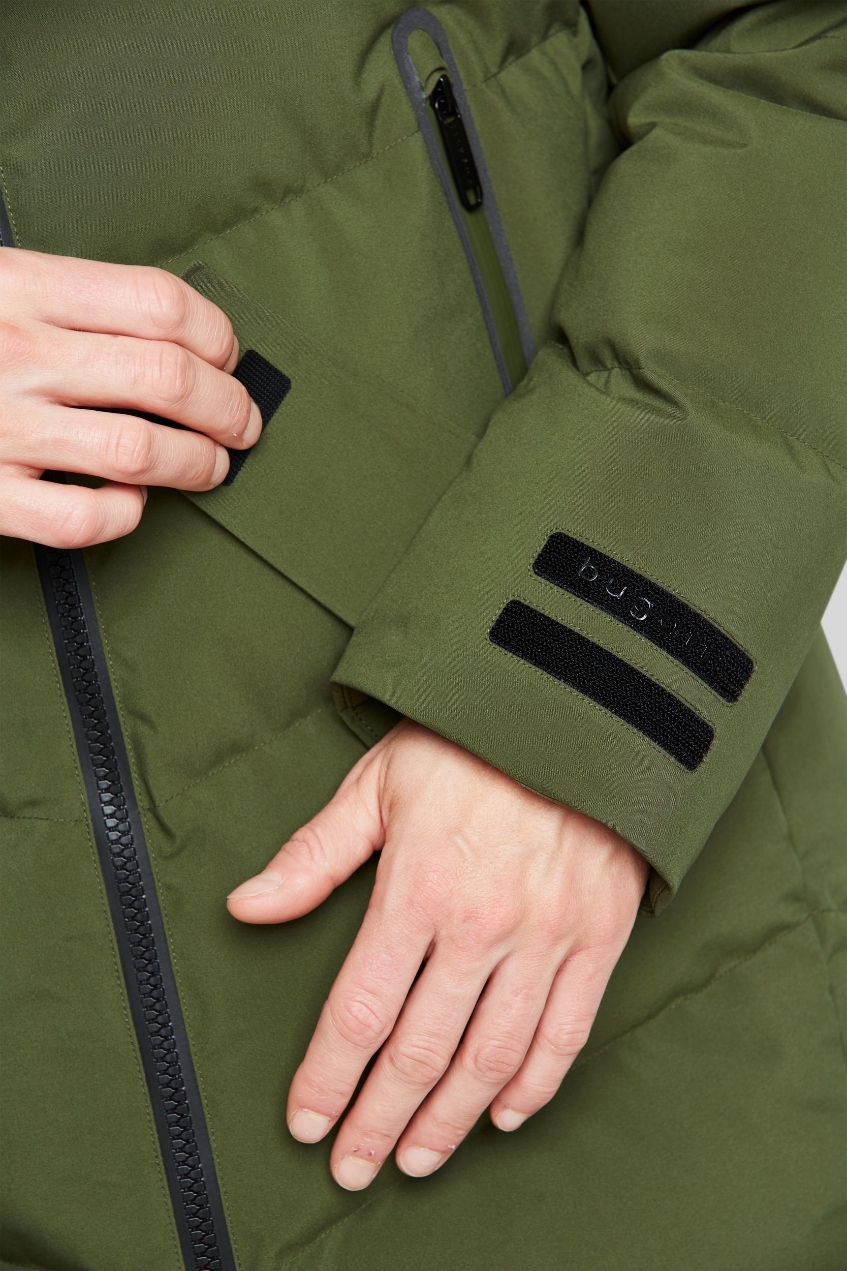 bugatti Parka, mit Kapuze, aus 100 % recycelten Materialien
