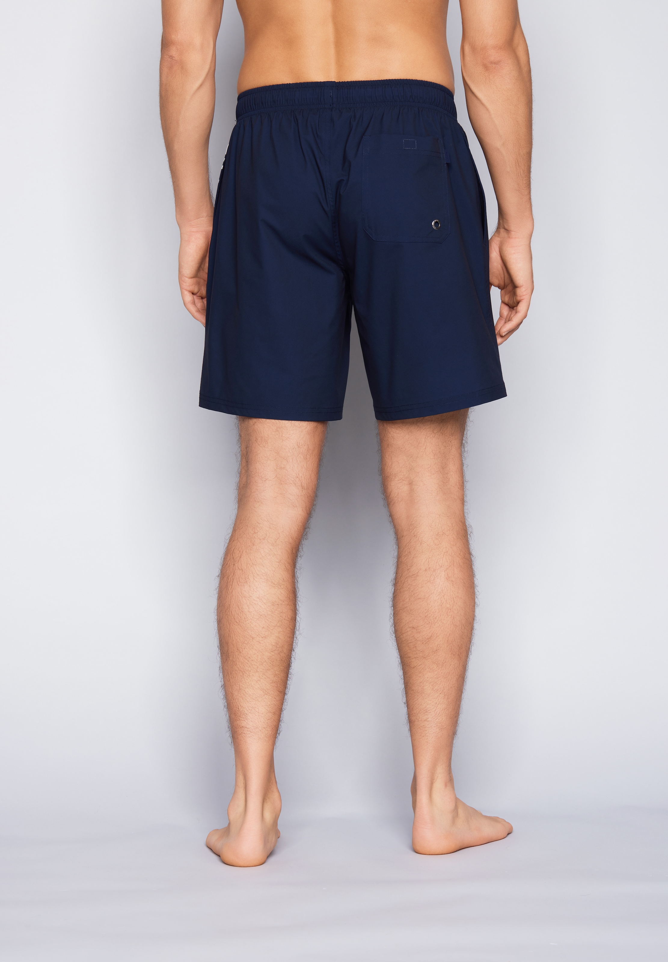 JOOP! Badeshorts »Deco Logo Placement« mit seitlichen Taschen und großem Wording