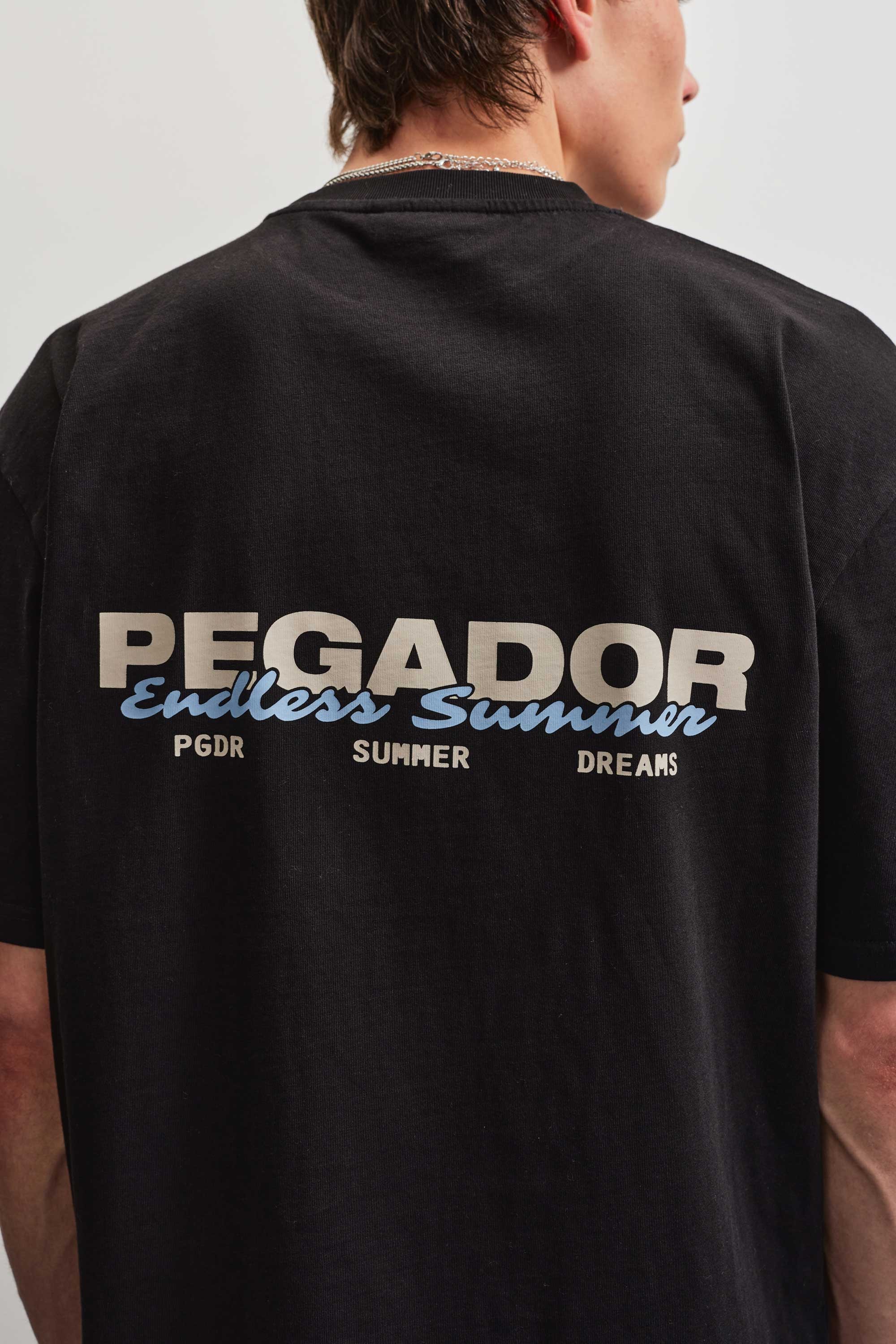 PEGADOR Rundhalsshirt »TORRES OVERSIZED TEE«