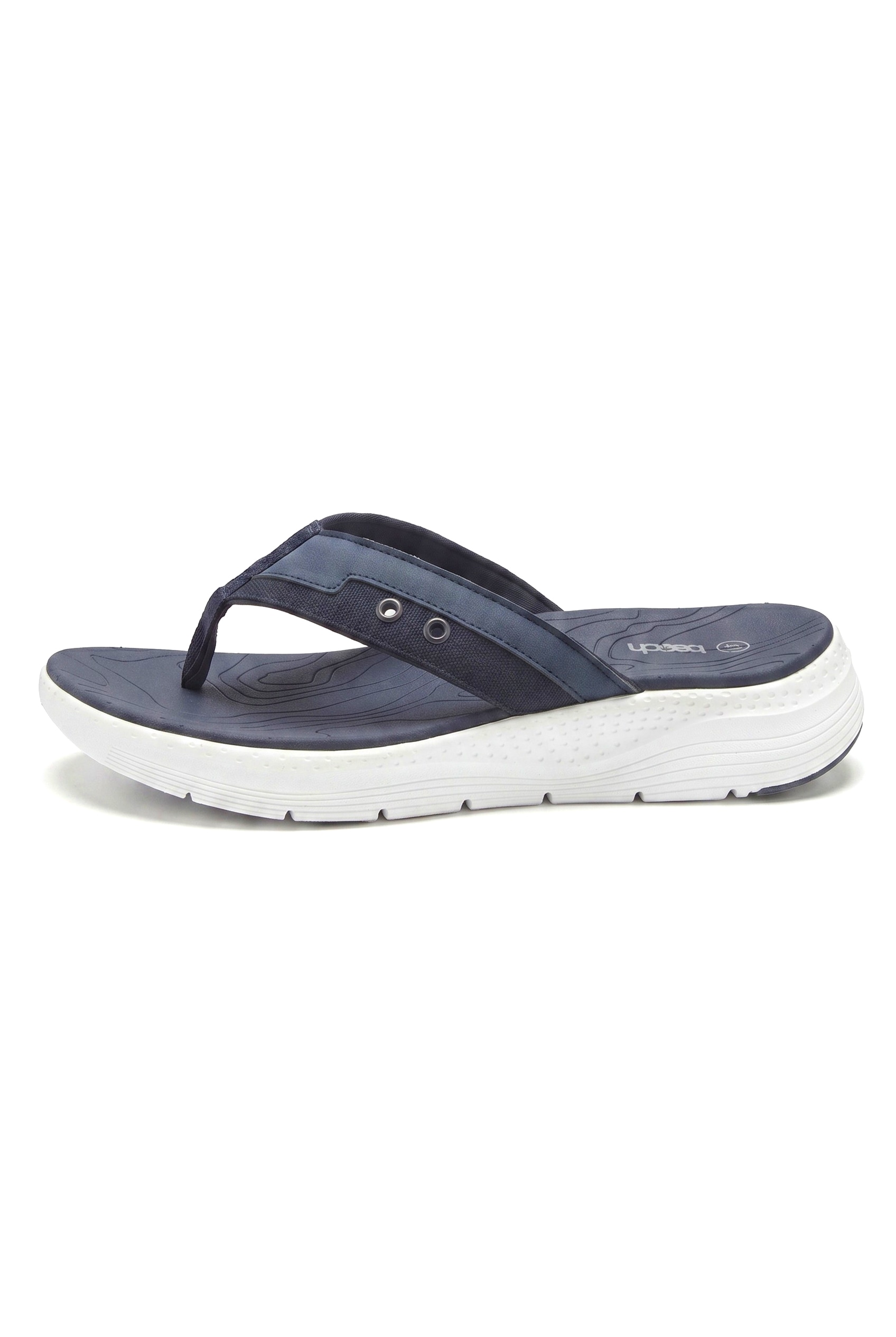 Beachtime Badezehentrenner »Badelatsche, Flip Flop, Sommerschuhe, Badepantolette, Badeschlappe«  NEU Pantolette mit wasserabweisender und leichter Sohle VEGAN