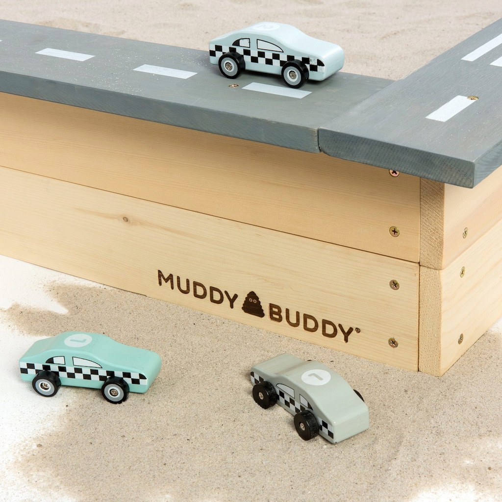 MUDDY BUDDY® Sandkasten »Highway Hero«, natur - lavagrau