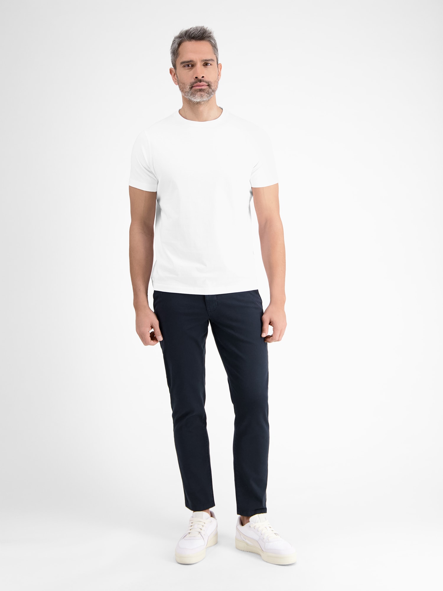 LERROS T-Shirt »LERROS Klassisches Rundhals T-Shirt«