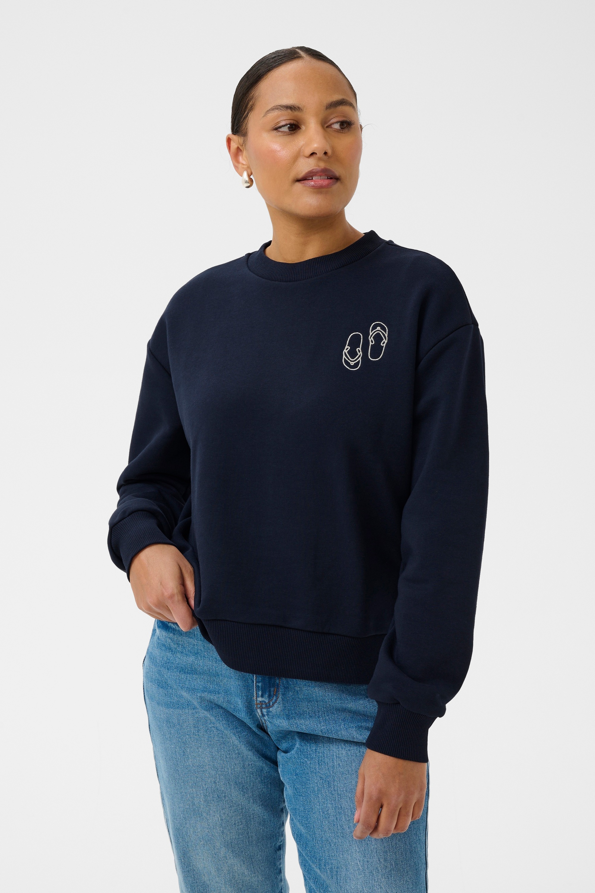 KAFFE Strickpullover »Damen Sweatshirt KAlilje«