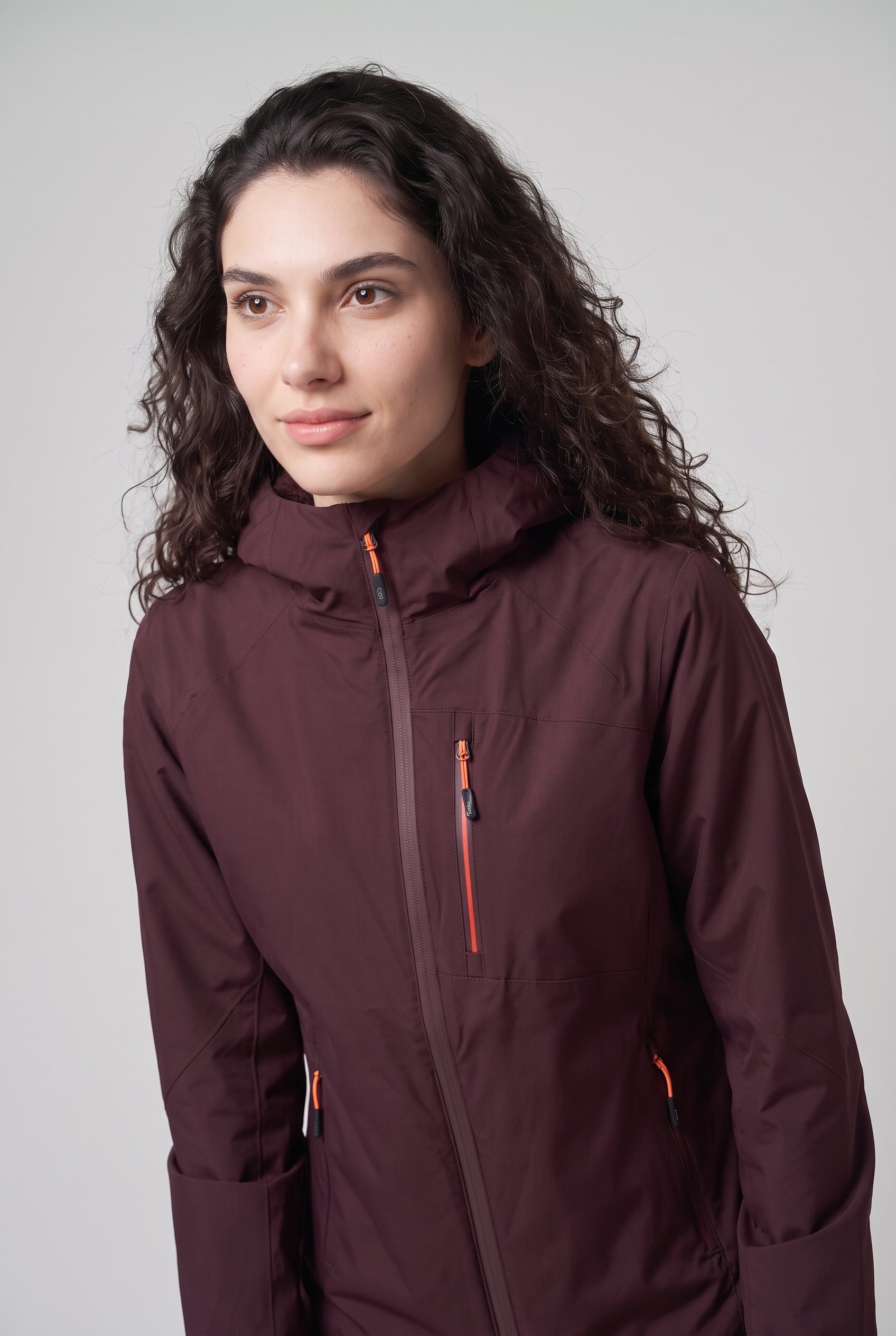 CMP Funktionsjacke »WOMAN JACKET FIX HOOD« mit Kapuze sportliche Optik, mit Kapuze, aus Polyester-Obermaterial