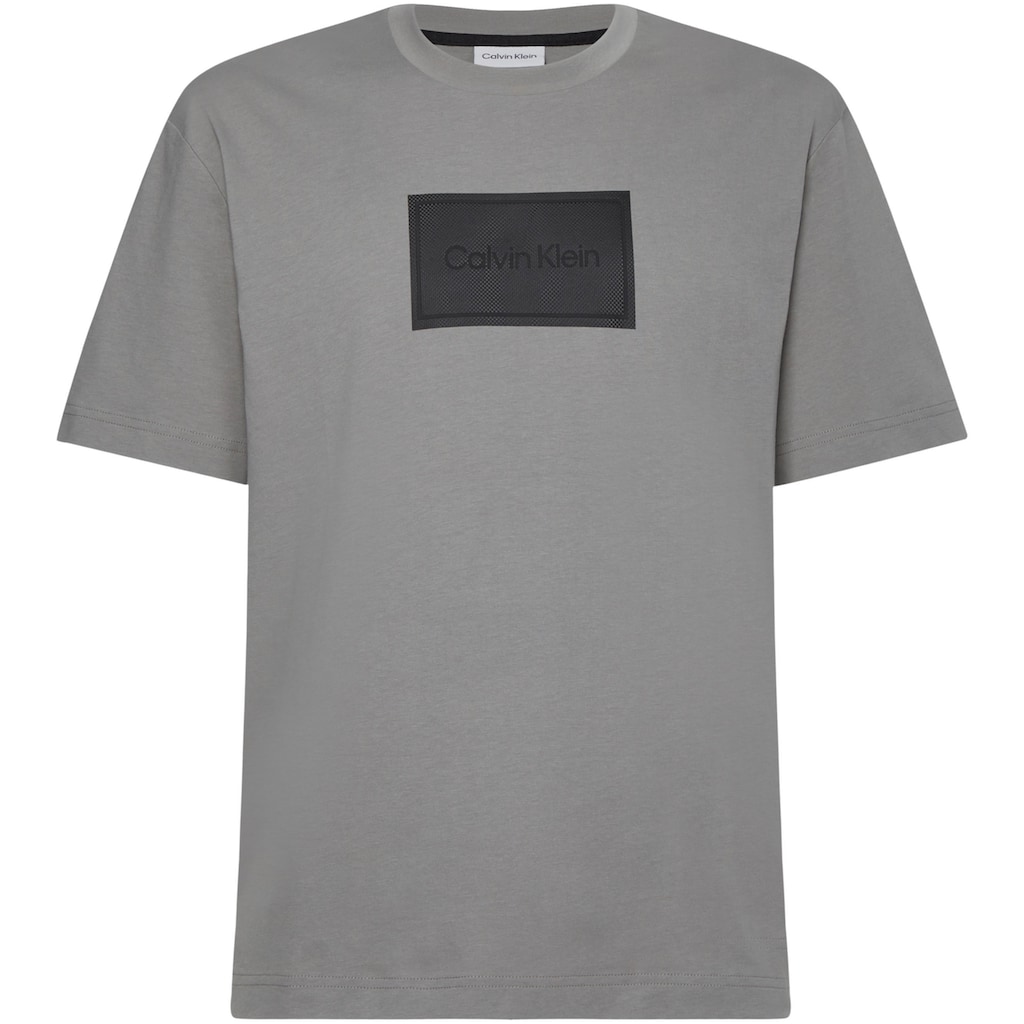 Calvin Klein Rundhalsshirt mit Logo-Schriftzug