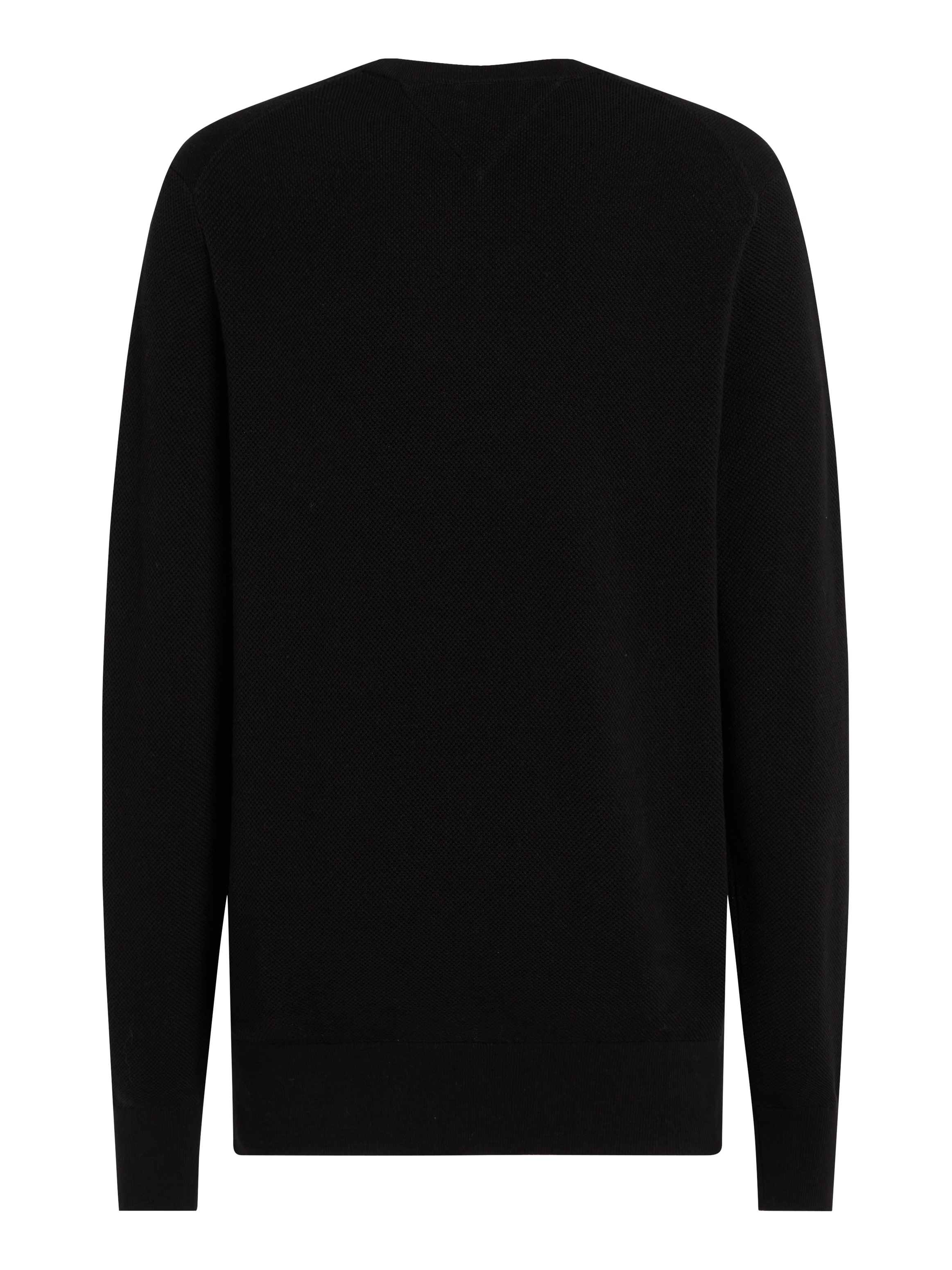 Tommy Hilfiger Rundhalspullover »ESSENTIAL STRUCTURE CREW NECK«, mit feiner Struktur